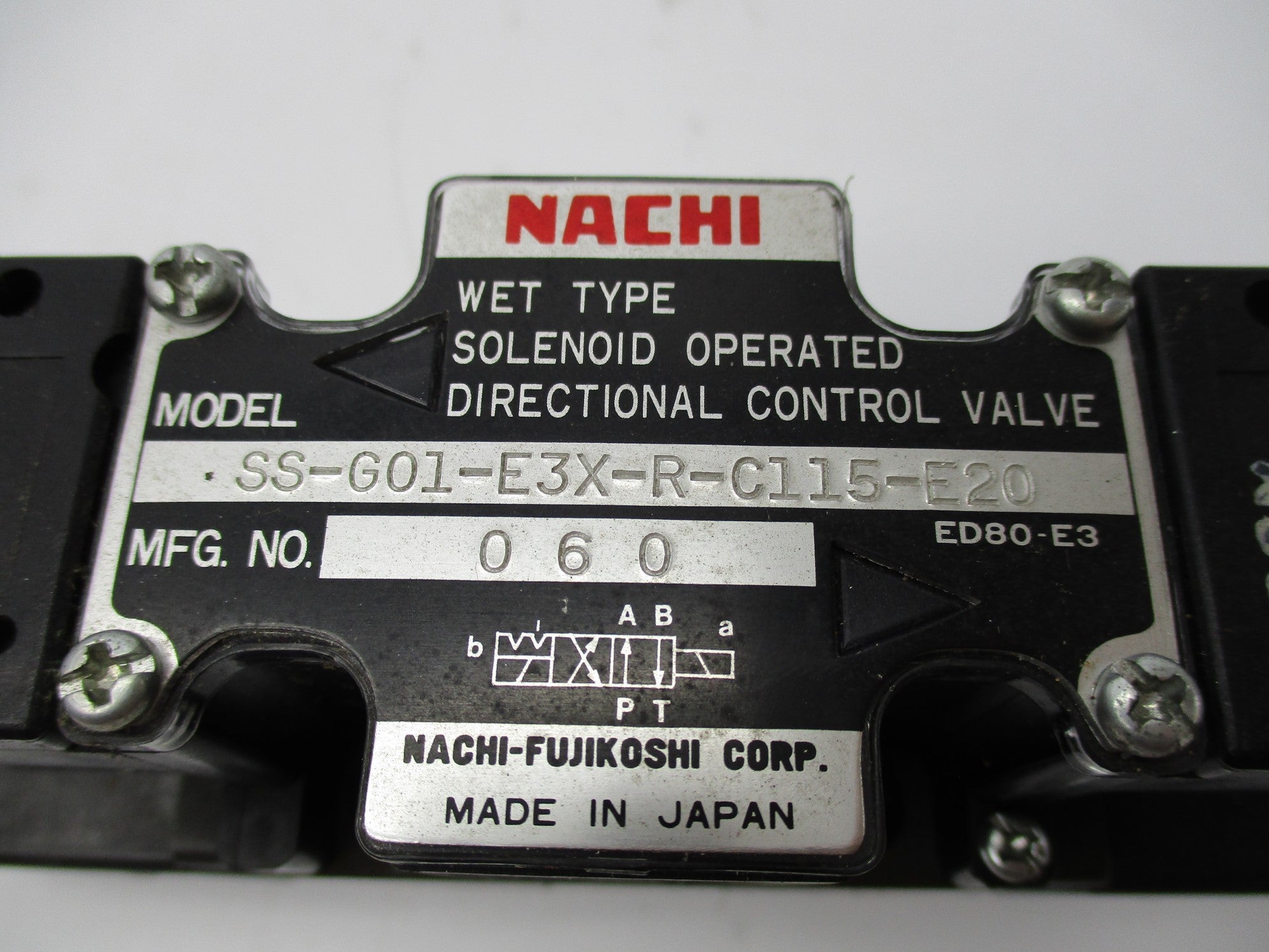 NACHI SS-G01-E3X-R-C115-E20 NSNP