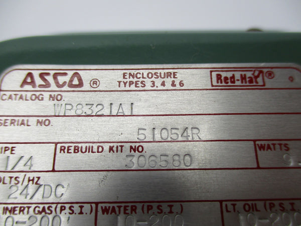 ASCO WP8321A1 24/DC NSNP