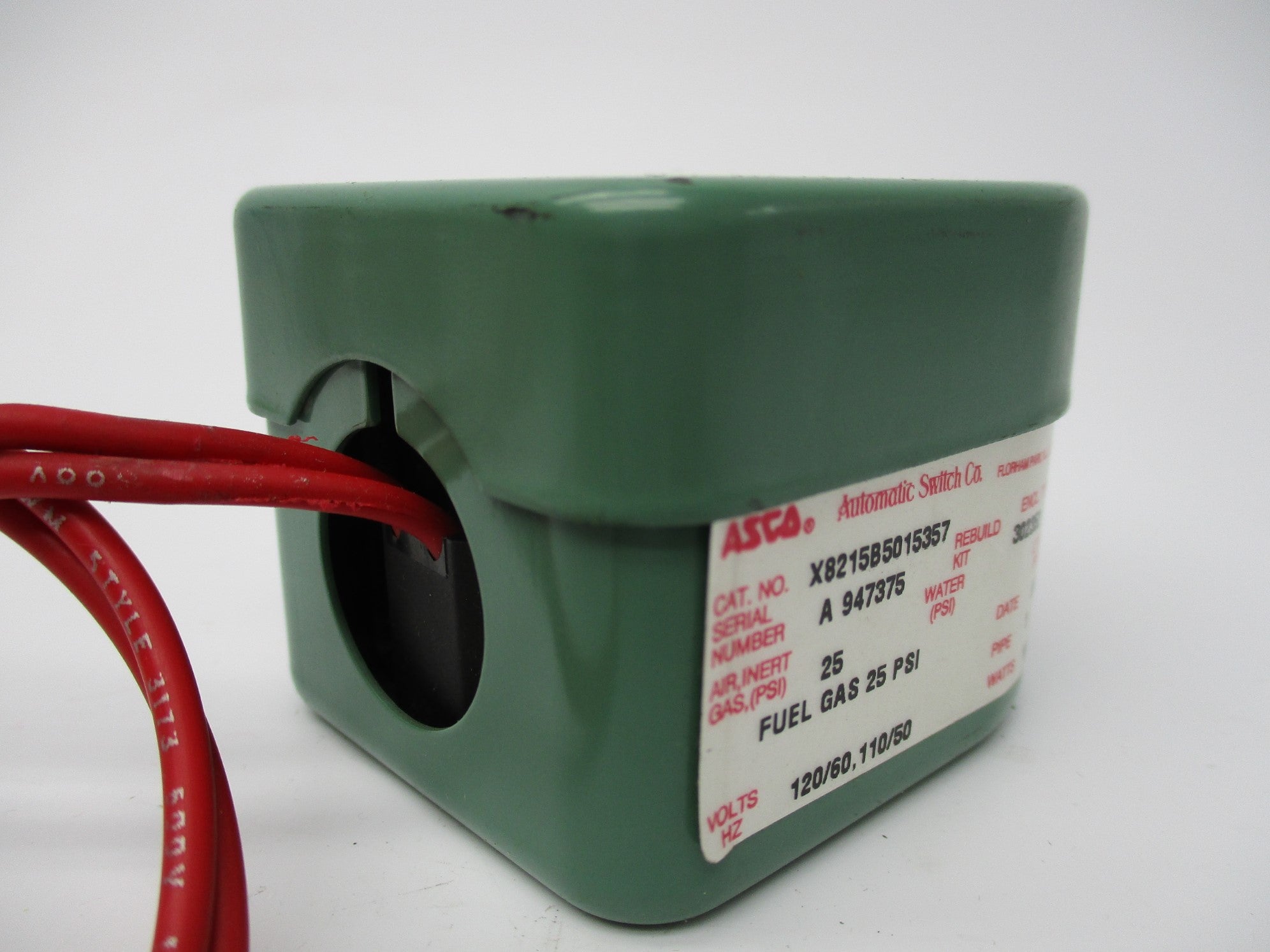 ASCO X8215B5015357 110/120V NSNP