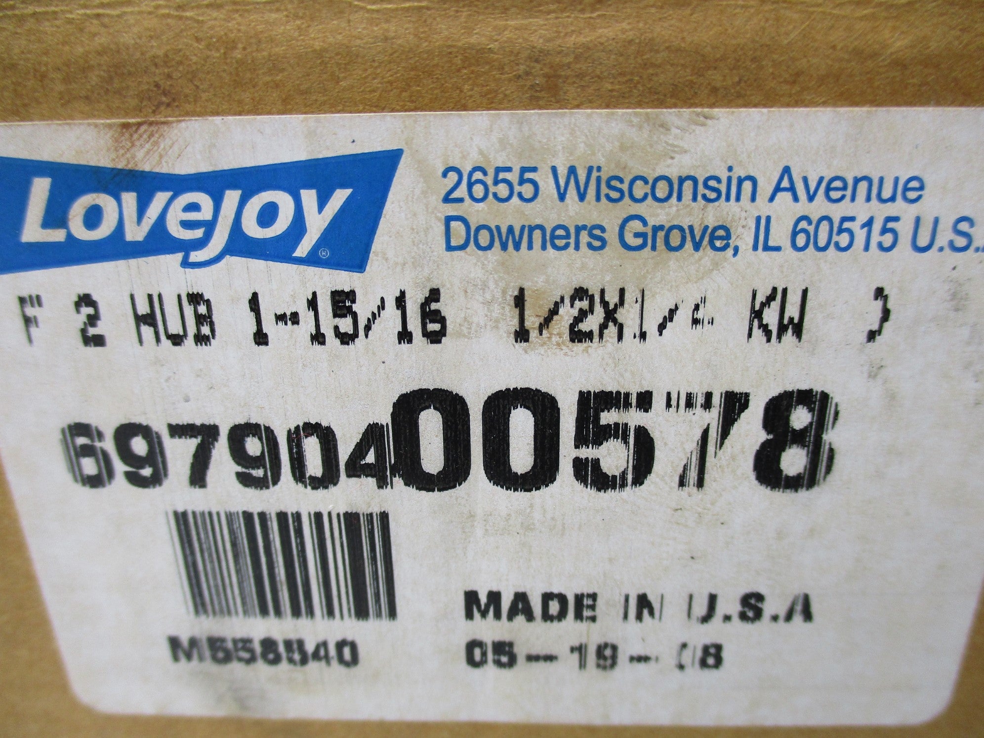 LOVEJOY 69790400578 NSMP