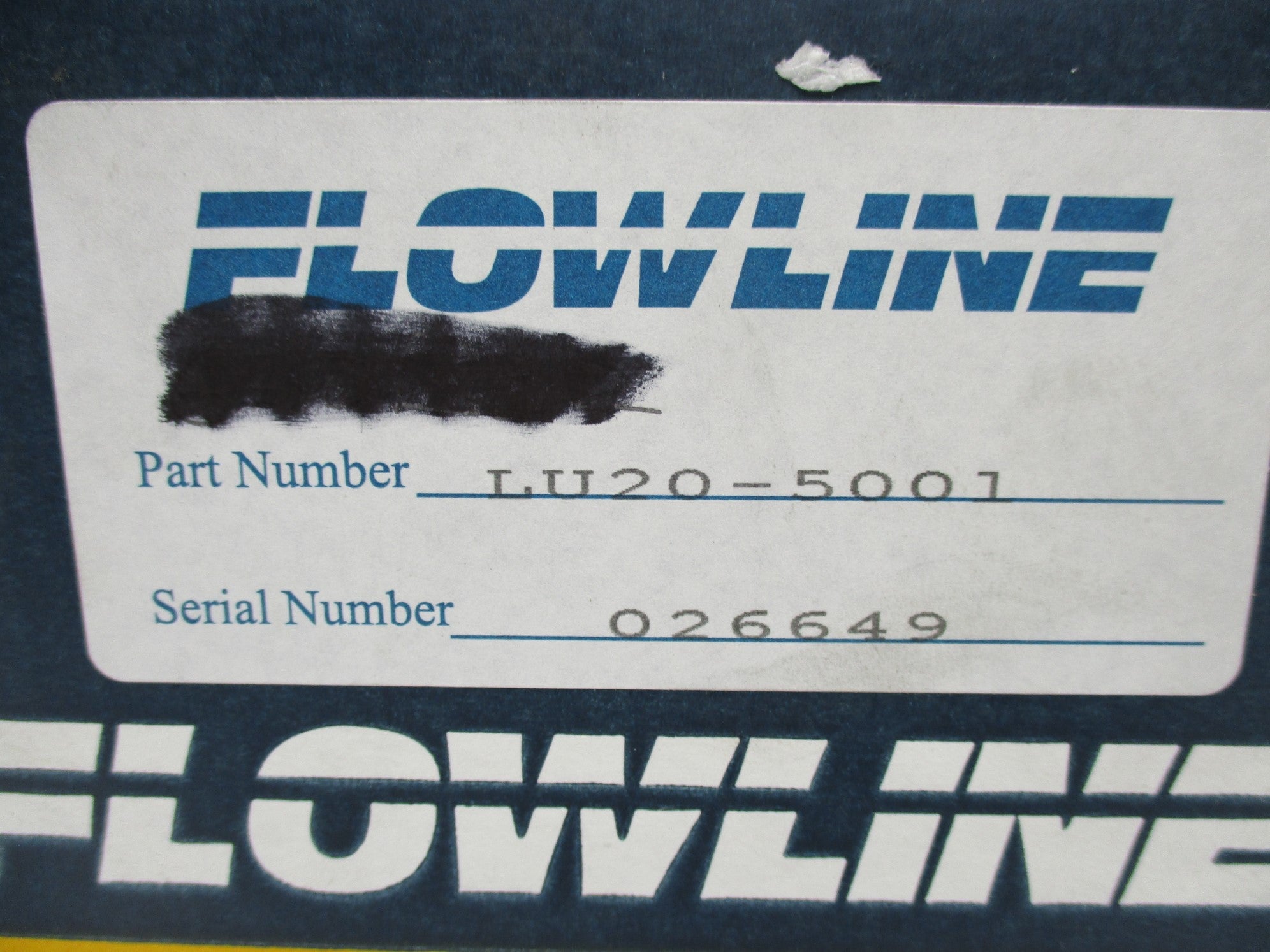 FLOWLINE LU20-5001 NSMP