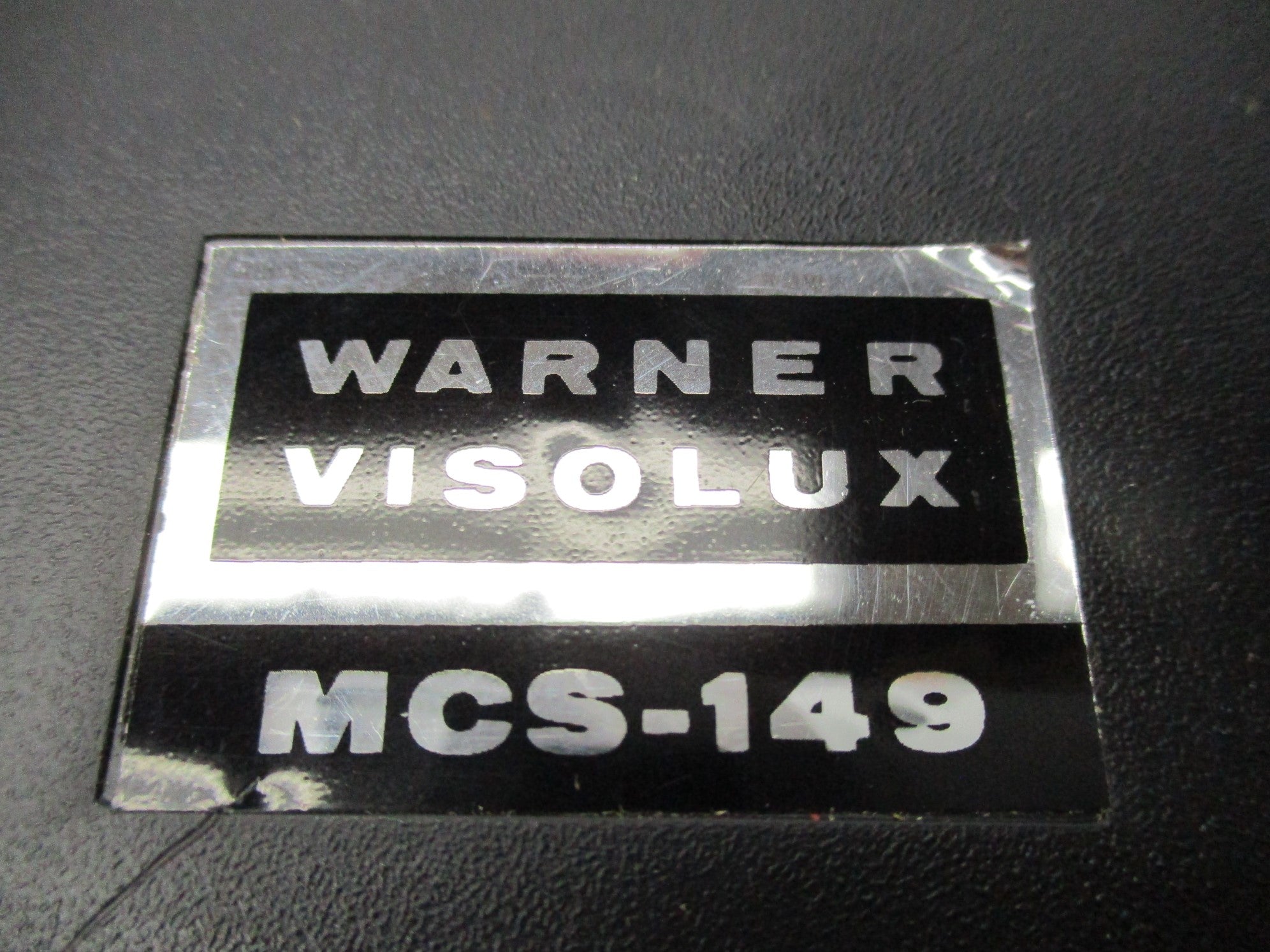 WARNER VISOLUX MCS-149 NSNP