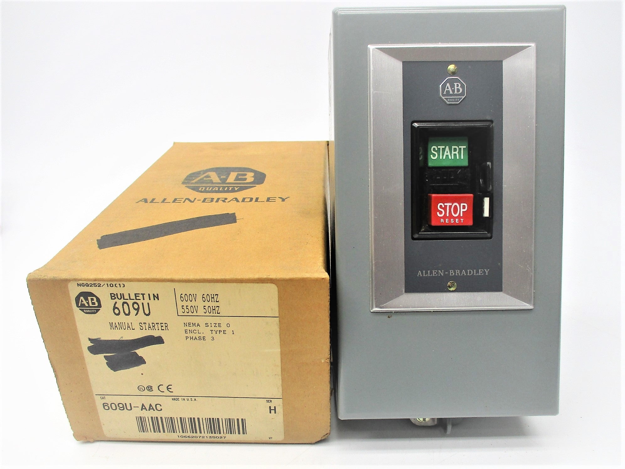 INDUSTRIAL SPARE PART 609U-AAC SER. H (BR/WH) NSMP