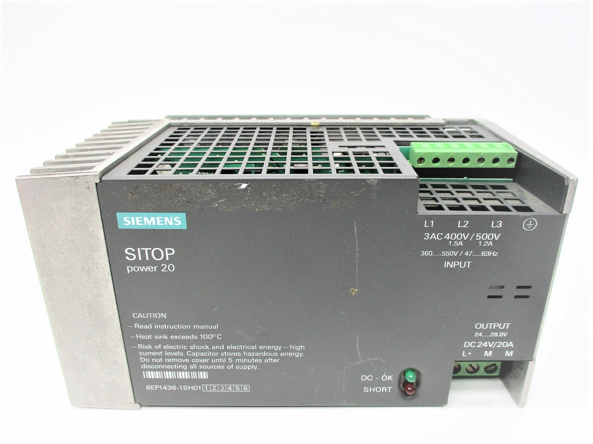 SIEMENS 6EP1436-1SH01 400-500V 1.5-1.2A NSNP