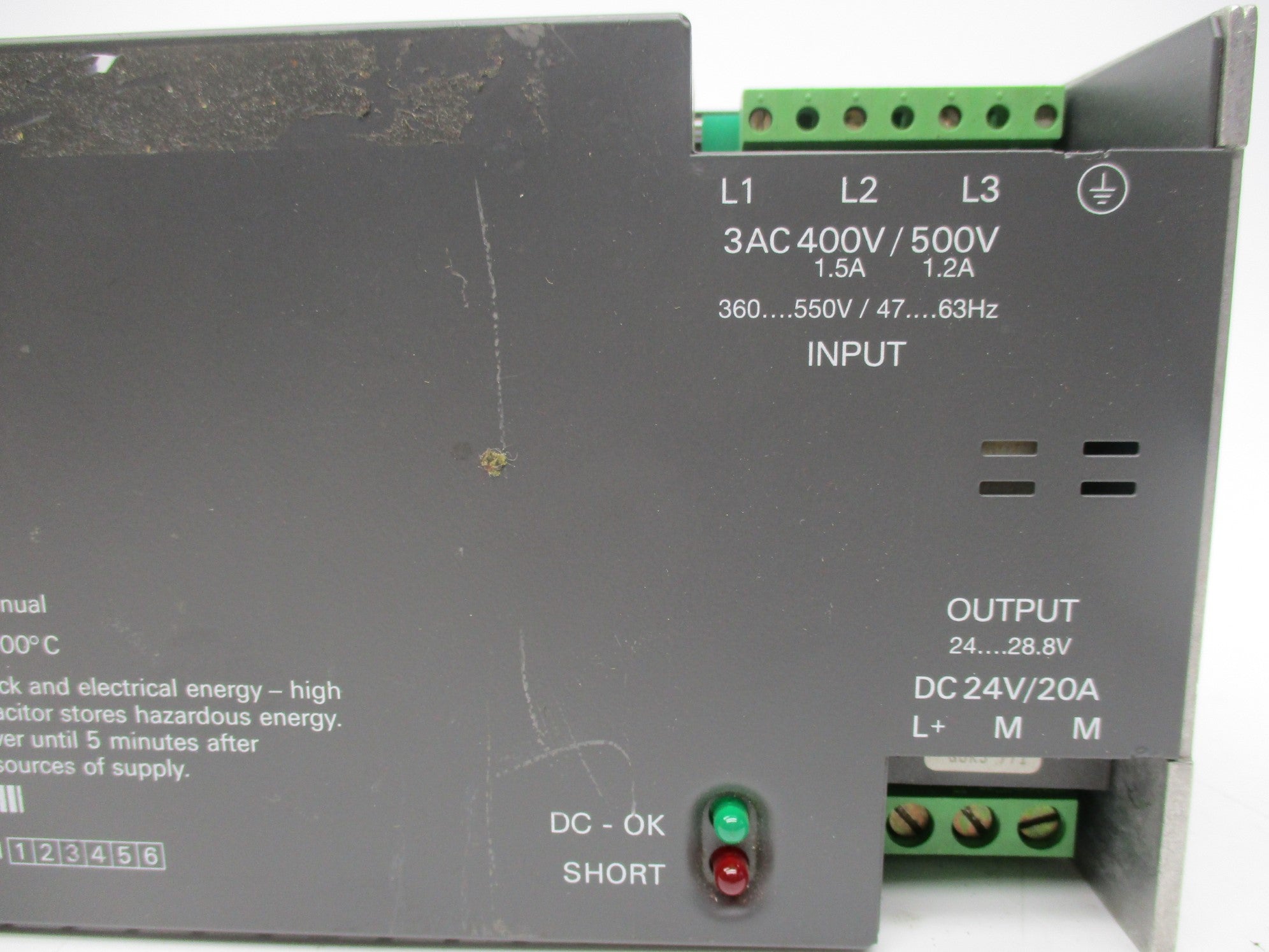 SIEMENS 6EP1436-1SH01 400-500V 1.5-1.2A NSNP