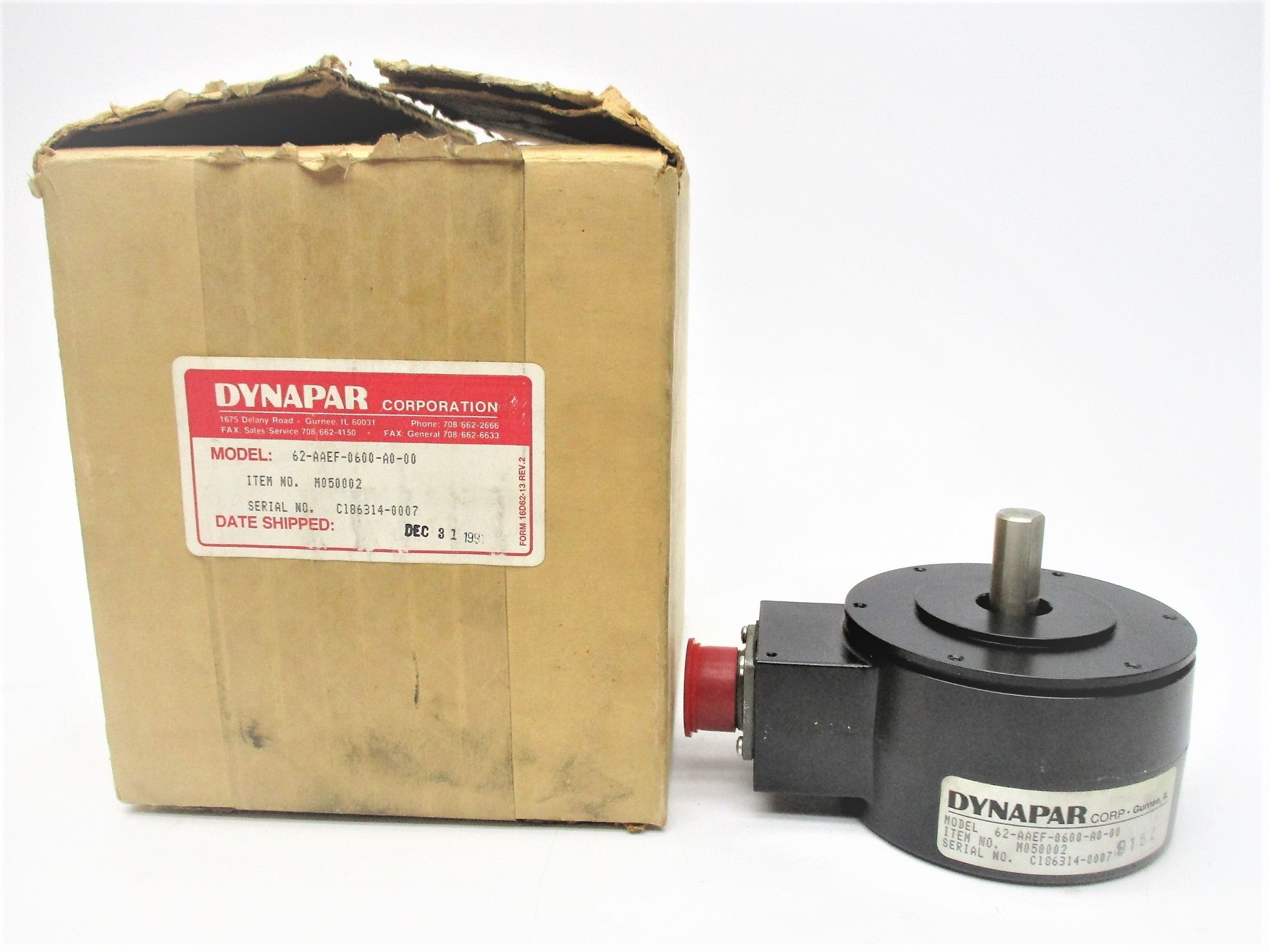DYNAPAR 62-AAEF-0600-A0-00 NSMP