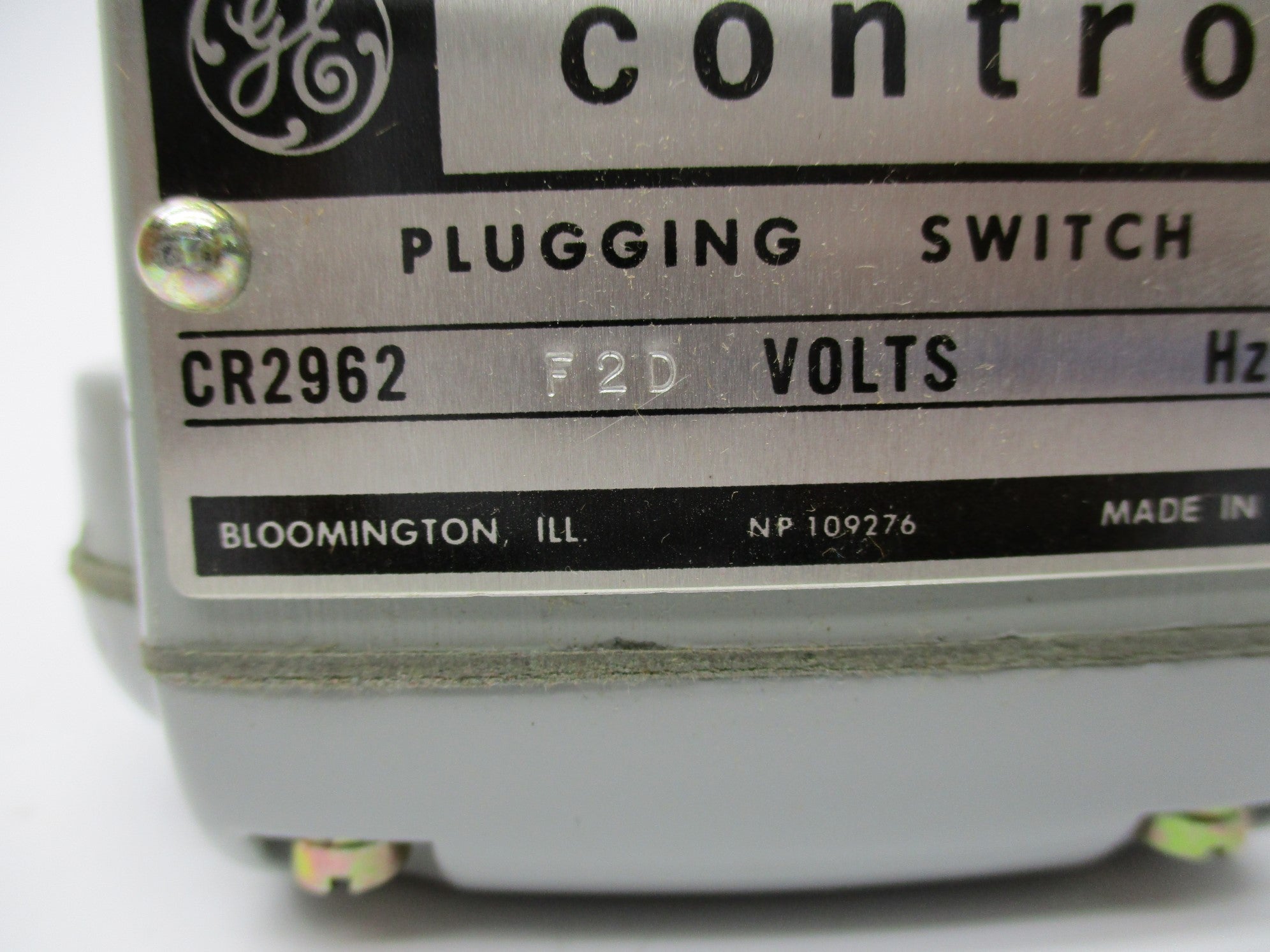 GENERAL ELECTRIC CR2962F2D NSMP