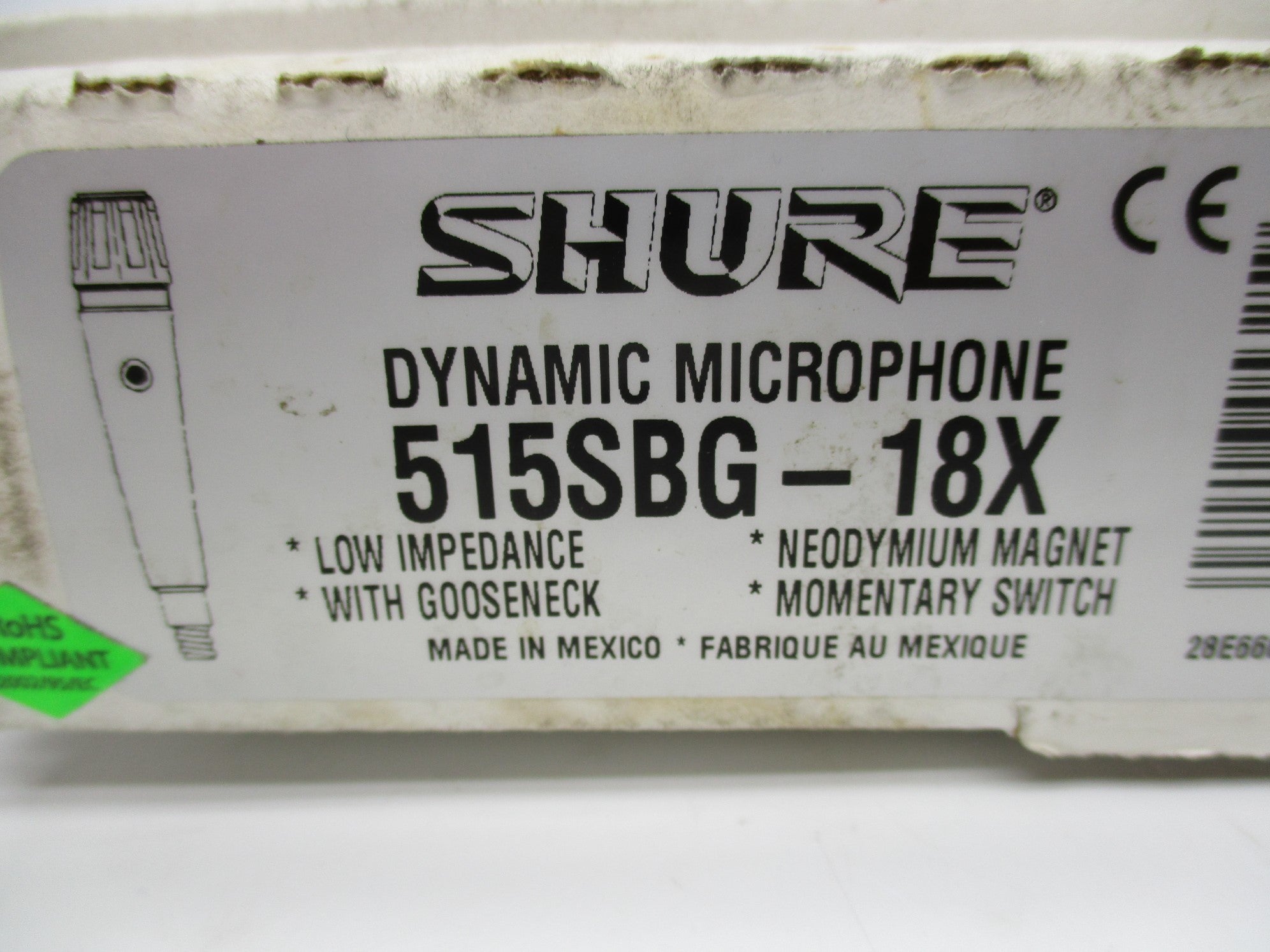 SHURE 515SBG-18X NSMP