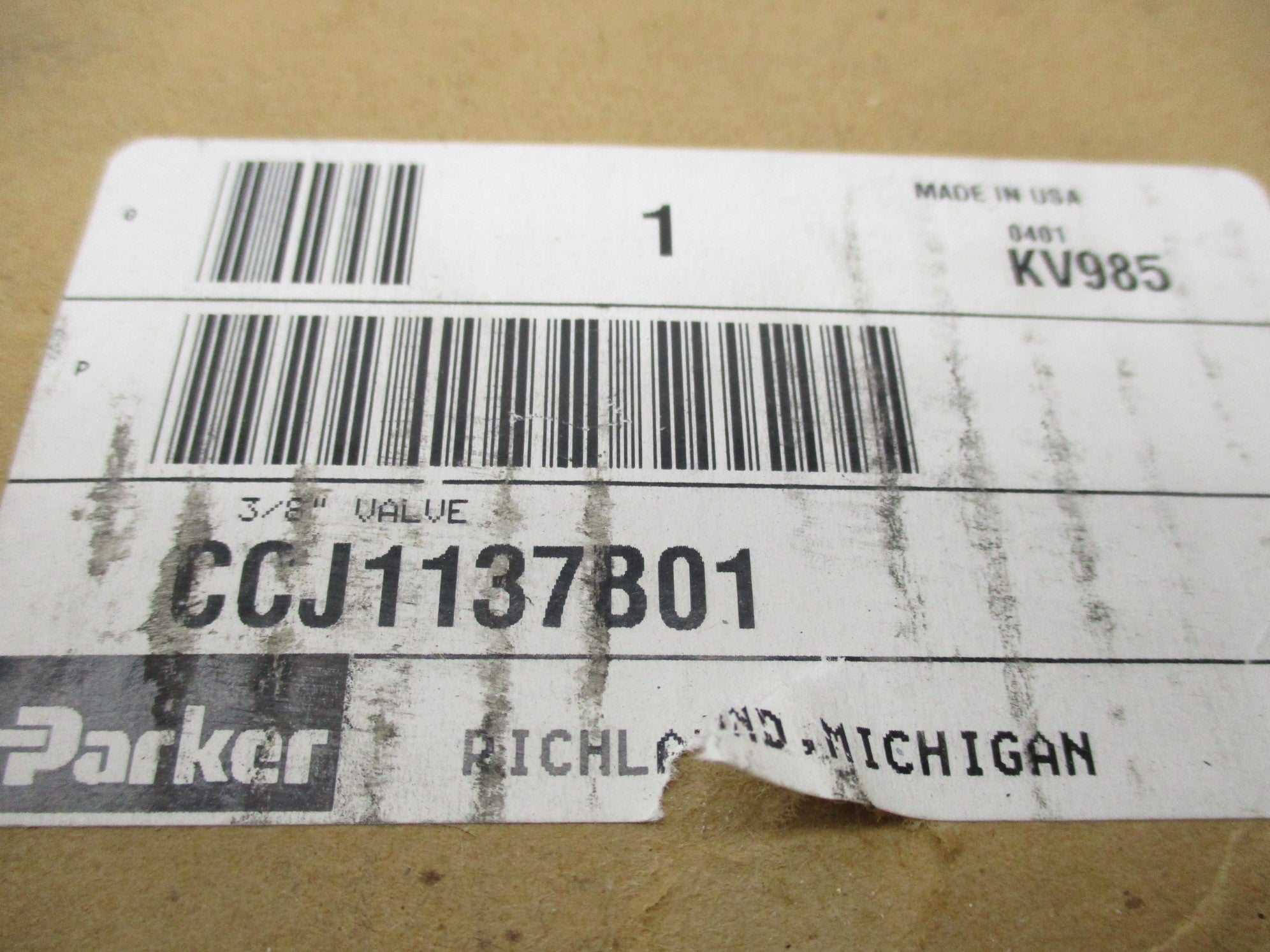 PARKER CCJ1137B01  120/60 NSMP