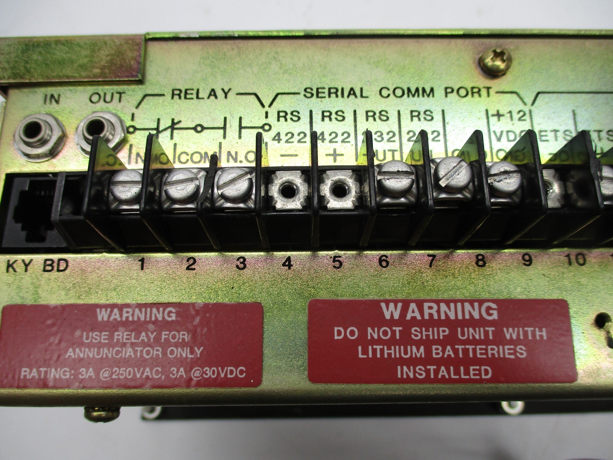 INDUSTRIAL SPARE PART 2706-B11J8 SER. E UNMP