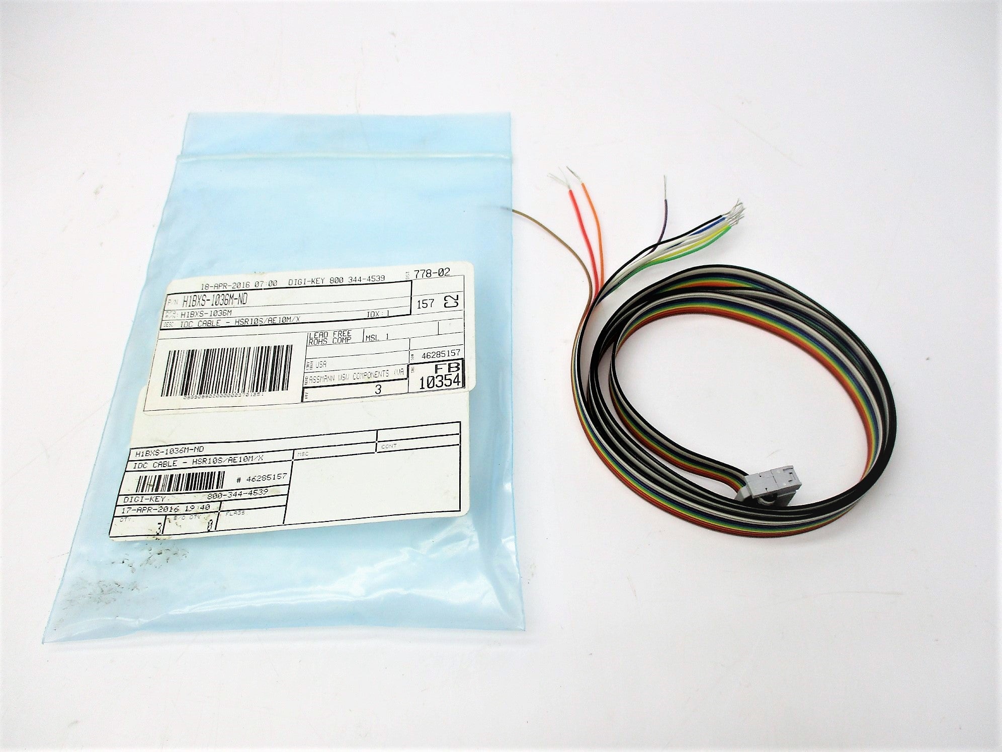 DIGI-KEY H1BXS-1036M-ND NSNP