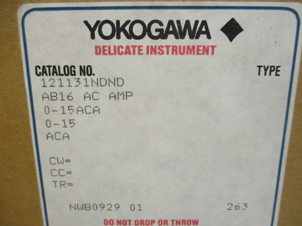 YOKOGAWA 121131NDND NSNP