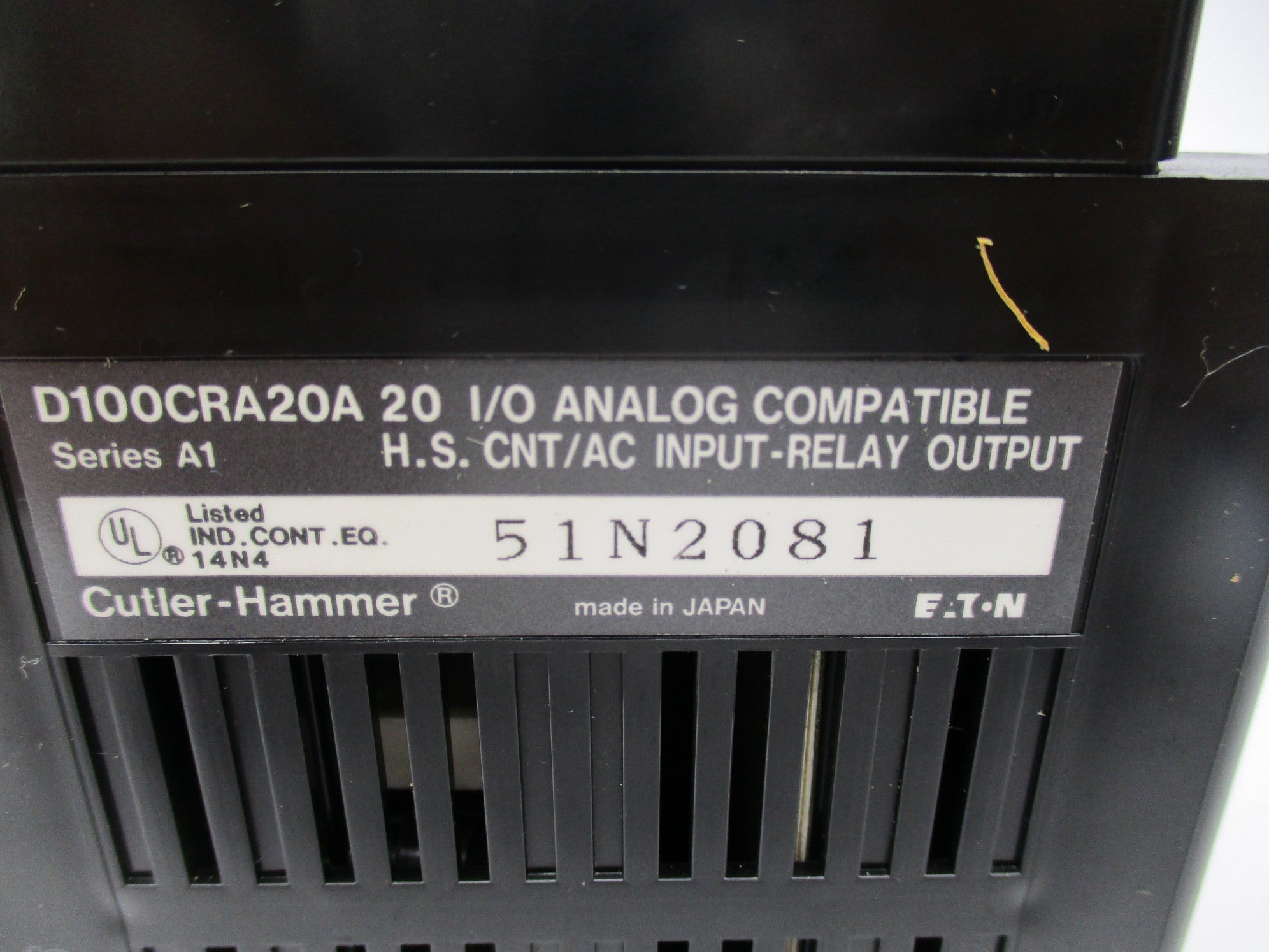 CUTLER HAMMER D100CRA20A NSMP