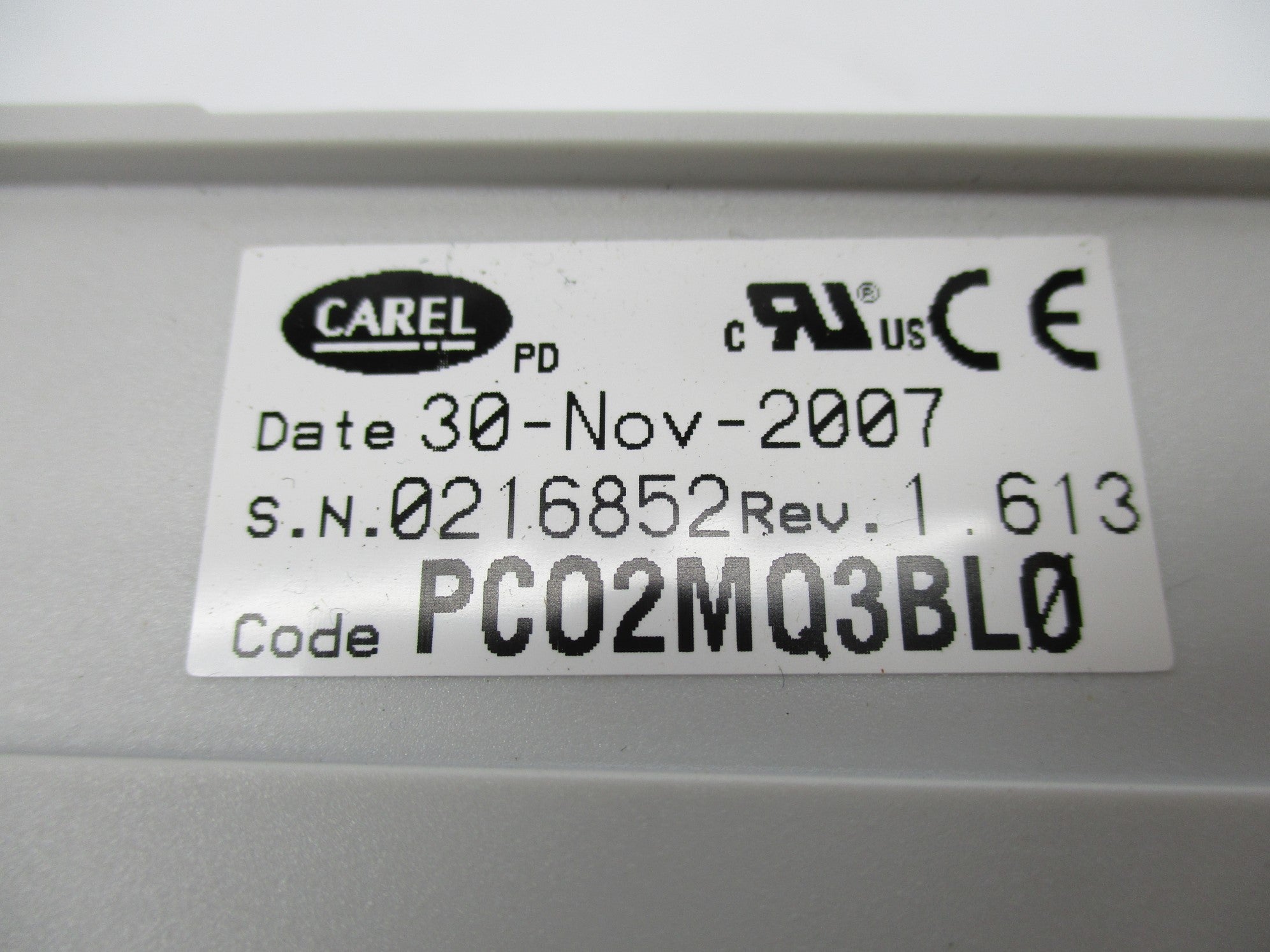 CAREL PCO2MQ3BL0 NSNP
