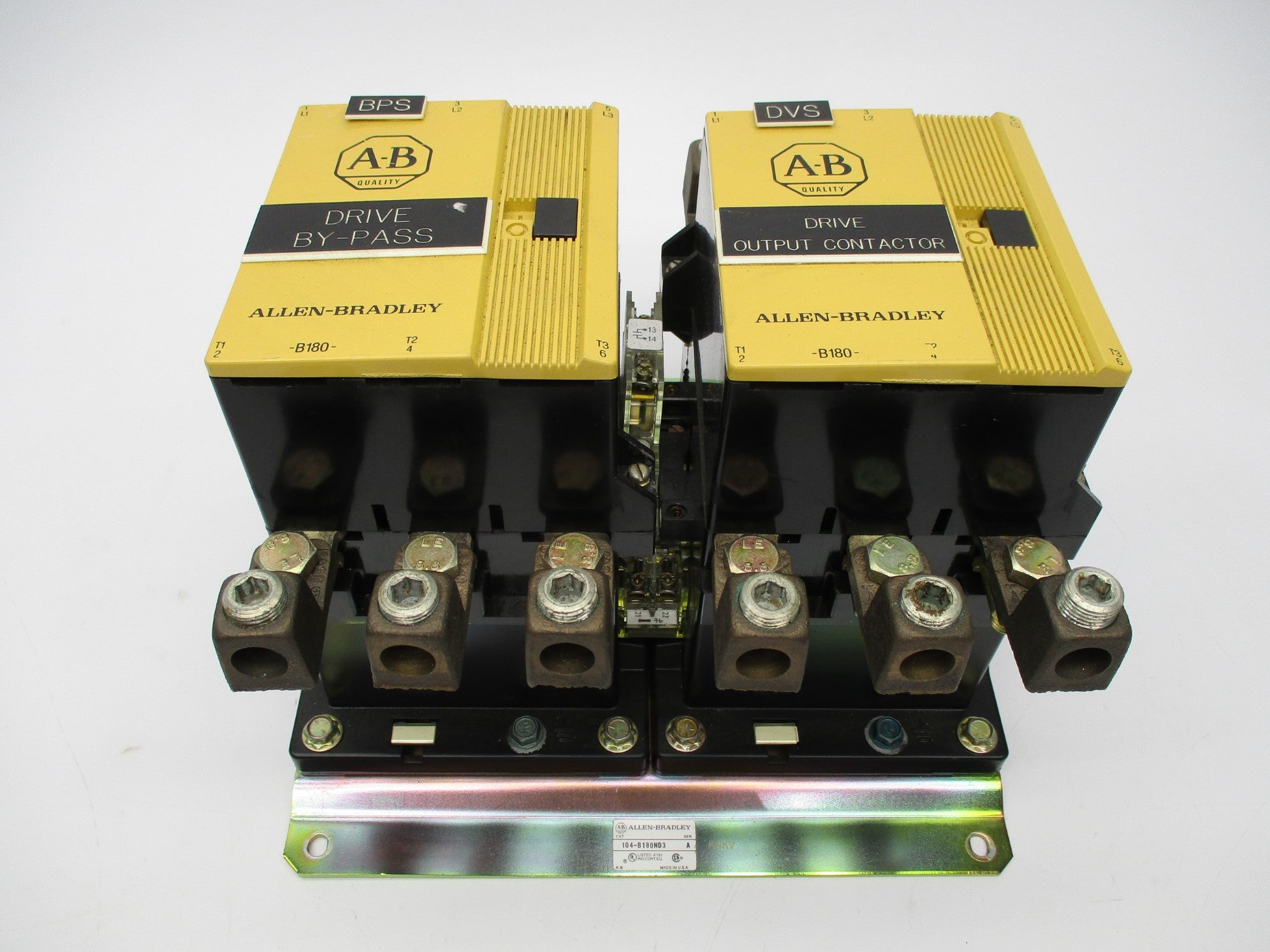 ALLEN BRADLEY 104-B180ND3 SER. A 110/120V NSNP