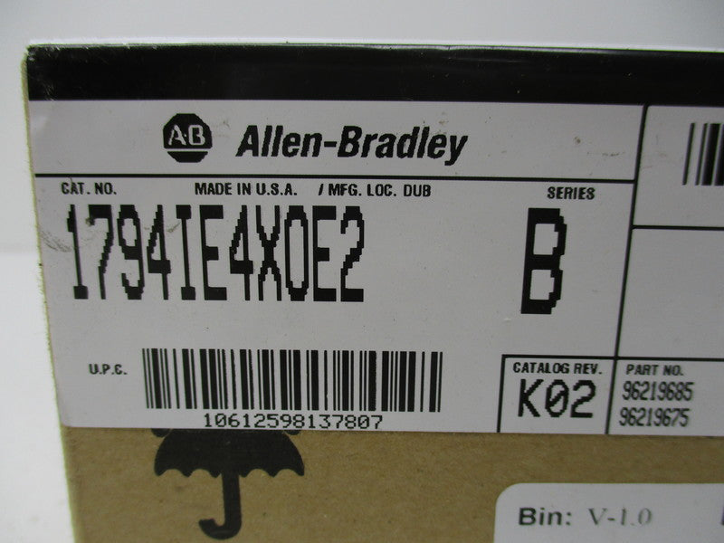 ALLEN BRADLEY 1794-IE4X0E2 SER. B DATE: 2002 * FACTORY SEALED *
