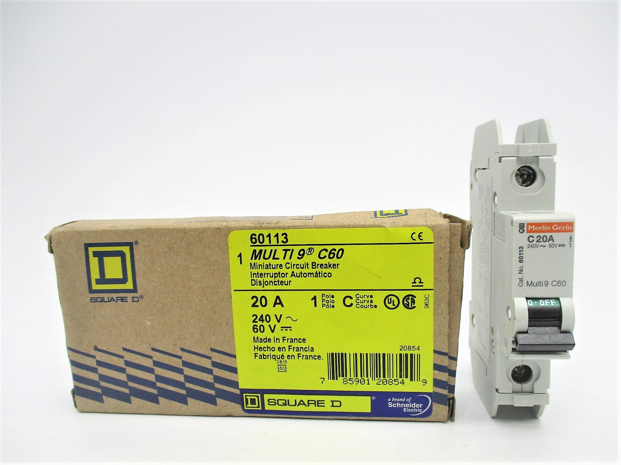 SQUARE D 60113 240V 20A NSMP