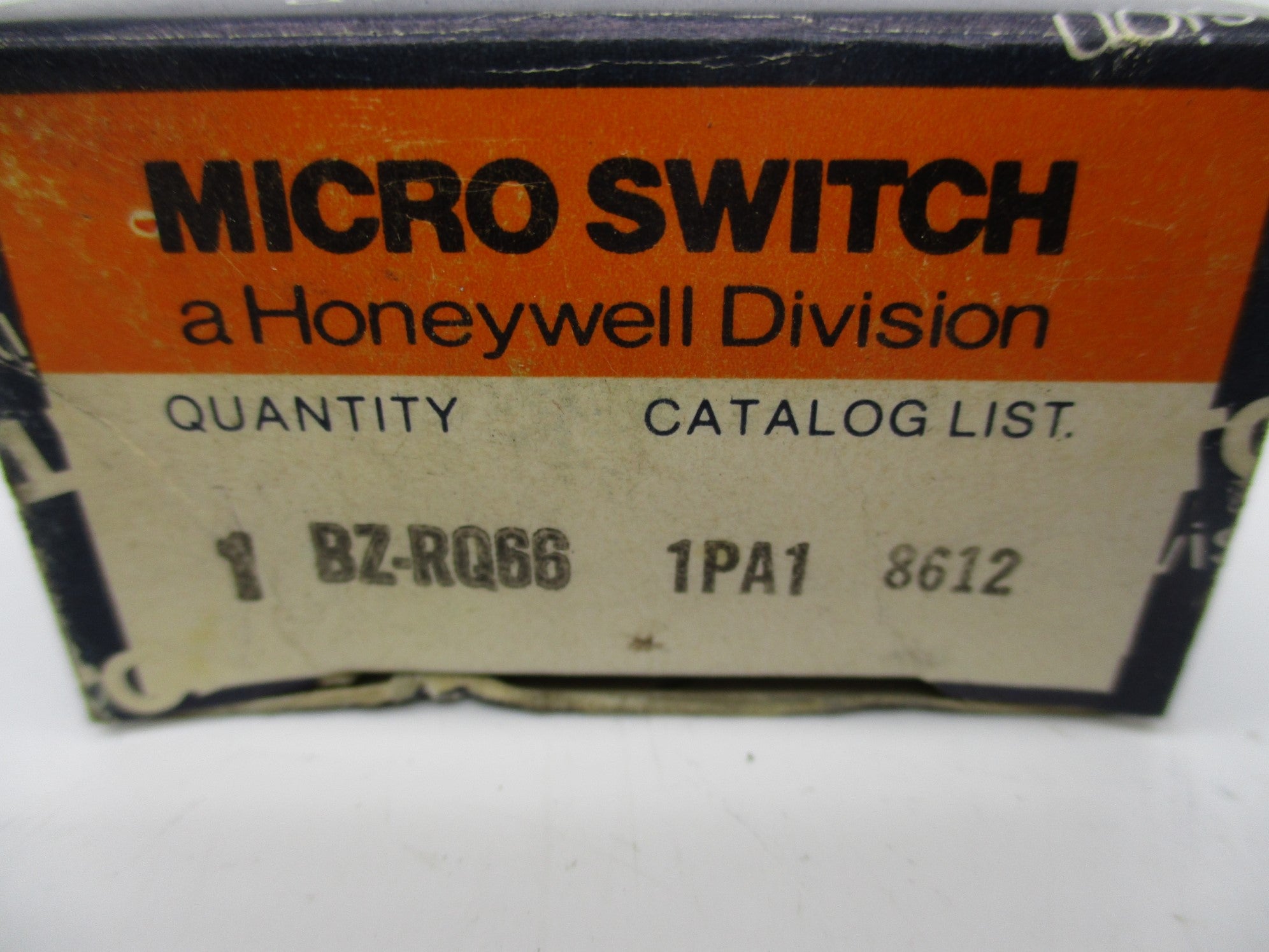 MICROSWITCH BZ-RQ66 NSMP