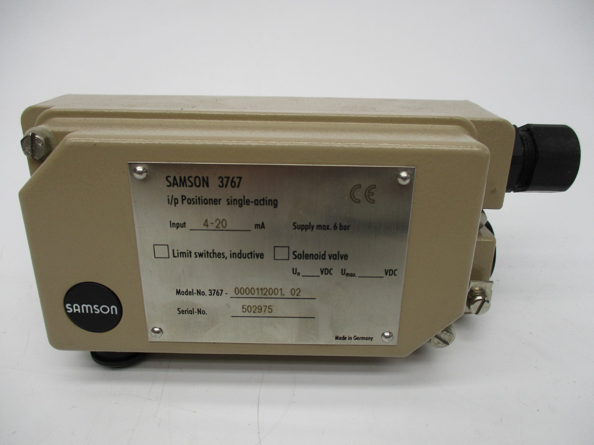 SAMSON 3767-0000112001.02 NSNP