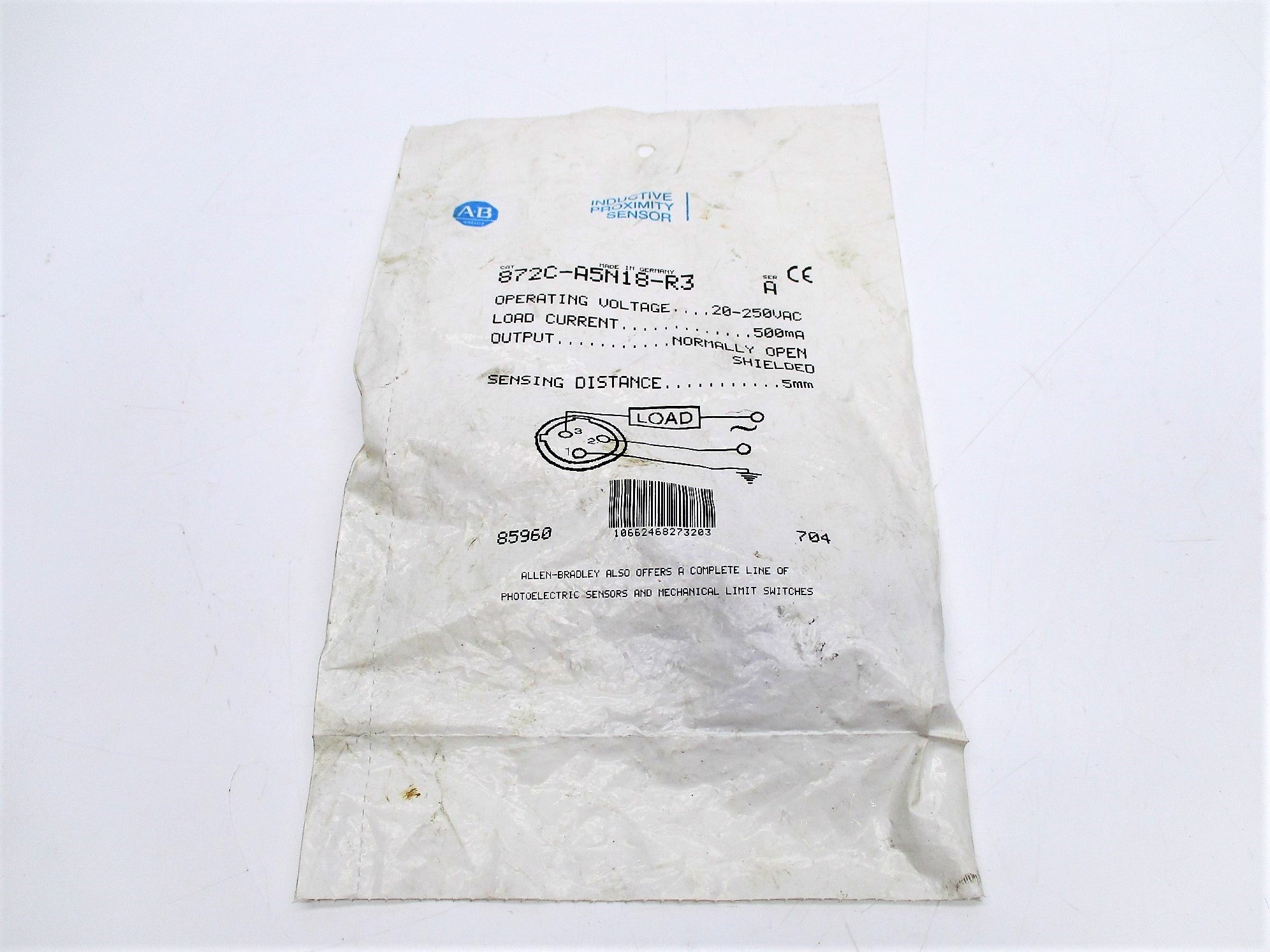 ALLEN BRADLEY 872C-A5N18-R3 SER. A NSMP