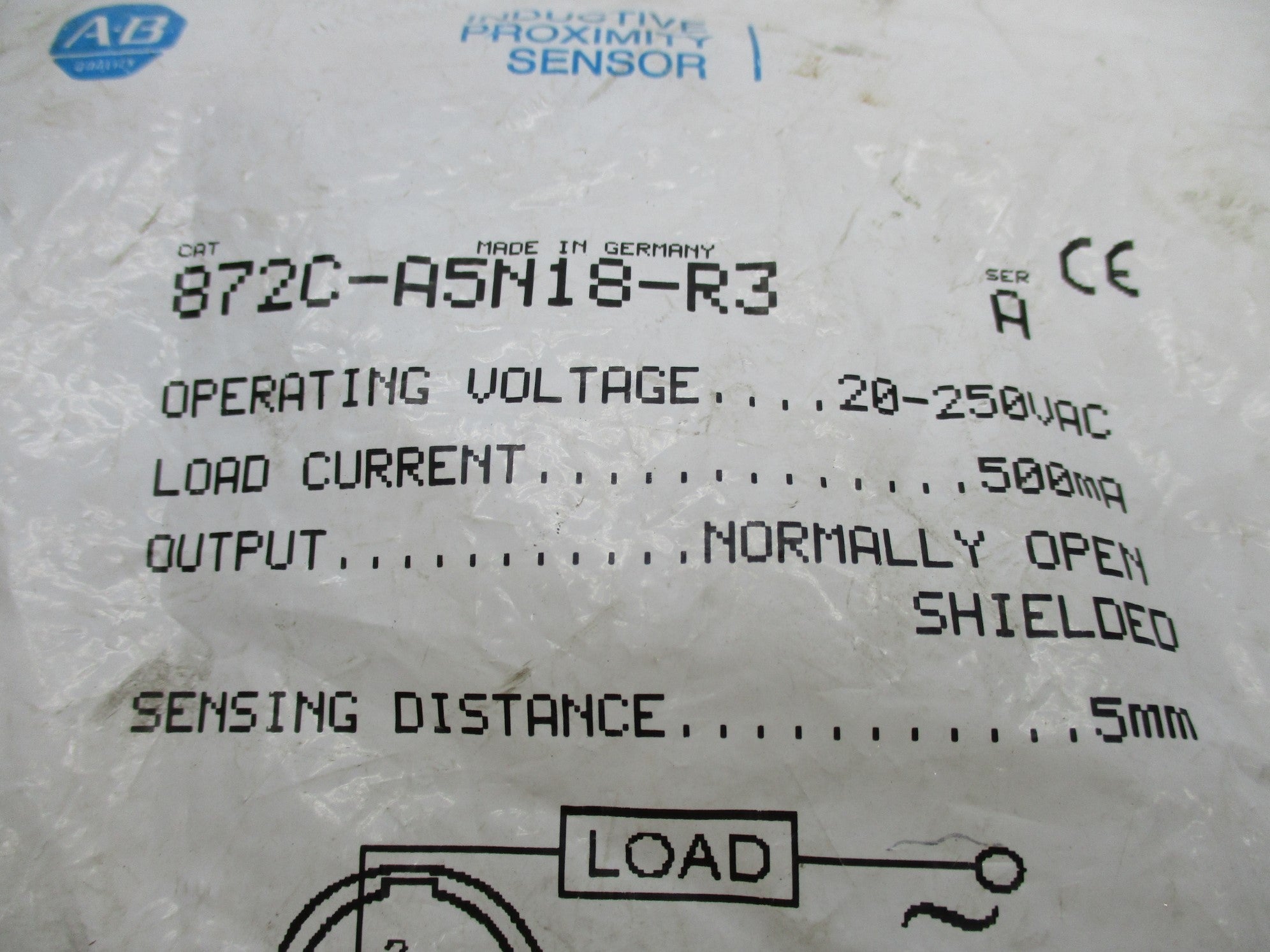 ALLEN BRADLEY 872C-A5N18-R3 SER. A NSMP