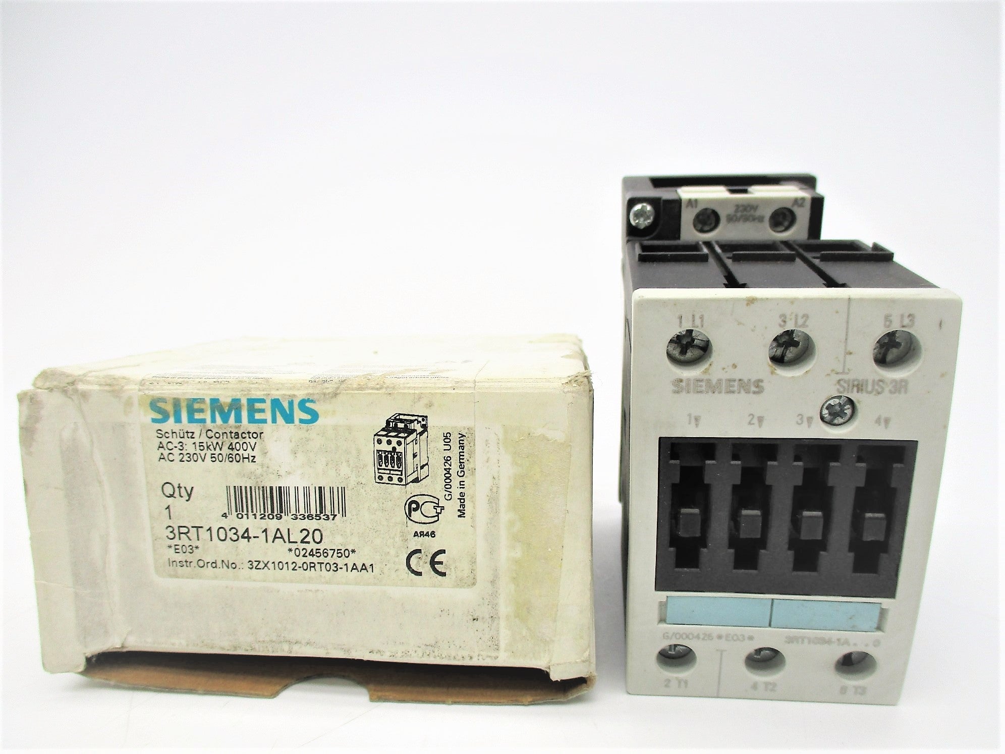 SIEMENS 3RT1034-1AL20 230V NSMP