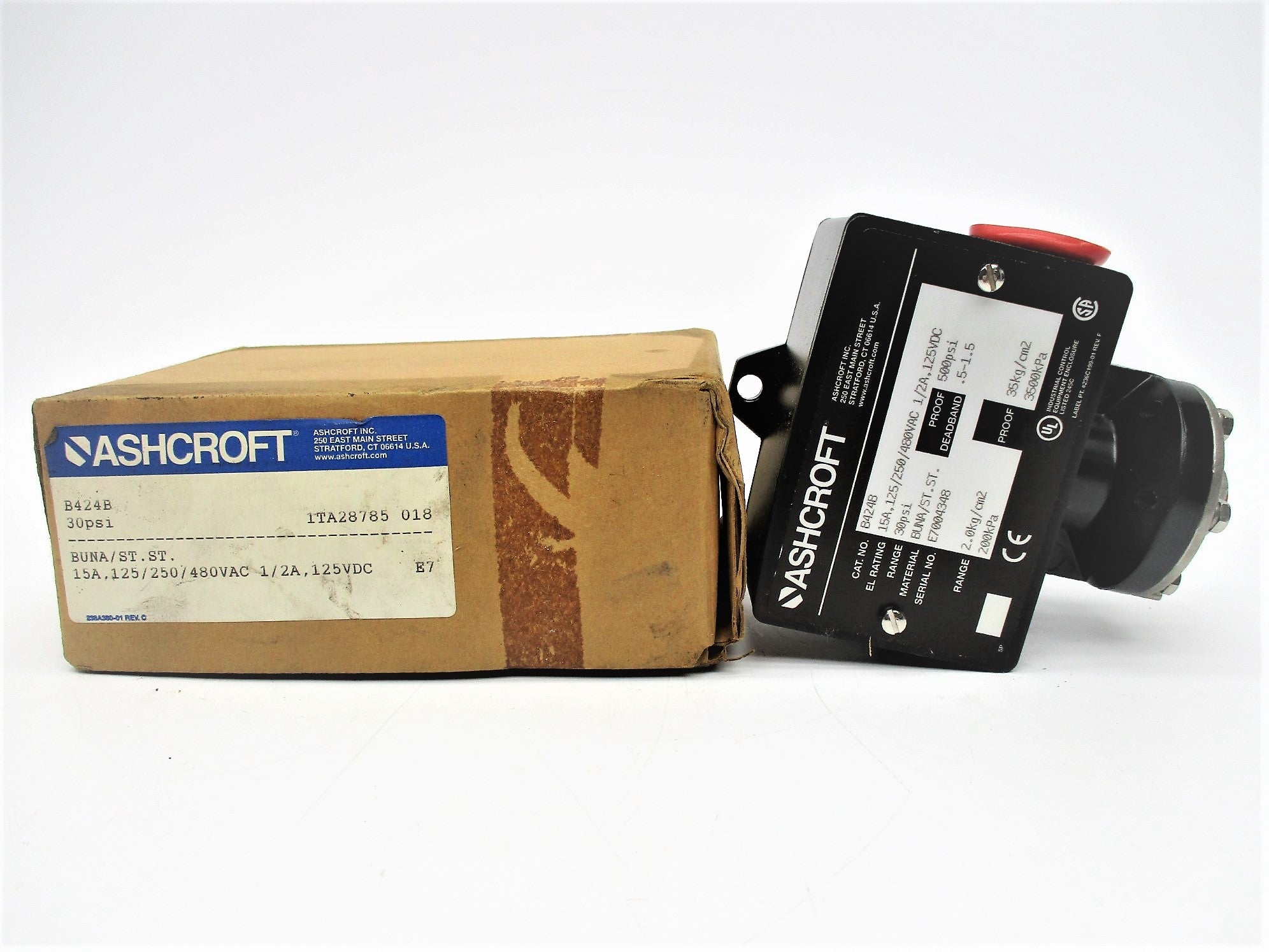 ASHCROFT B424B 30PSI NSMP