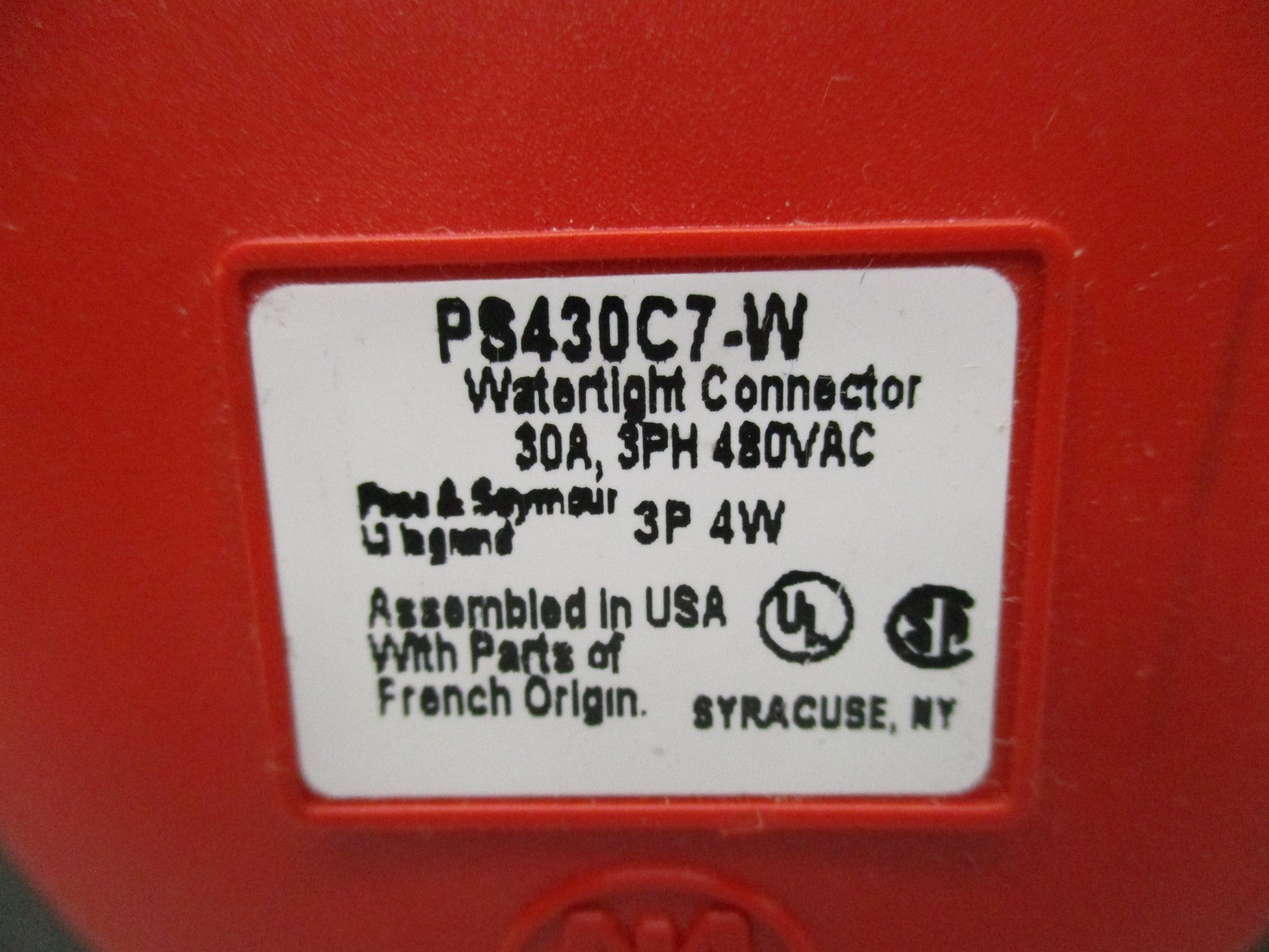 PASS & SEYMOUR PS430C7-W NSMP