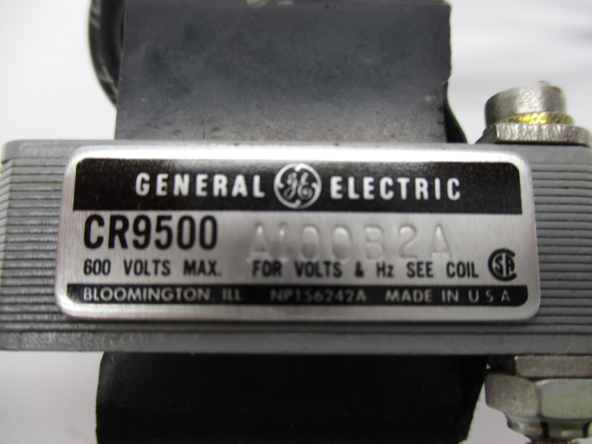 GENERAL ELECTRIC CR9500A100B2A NSMP