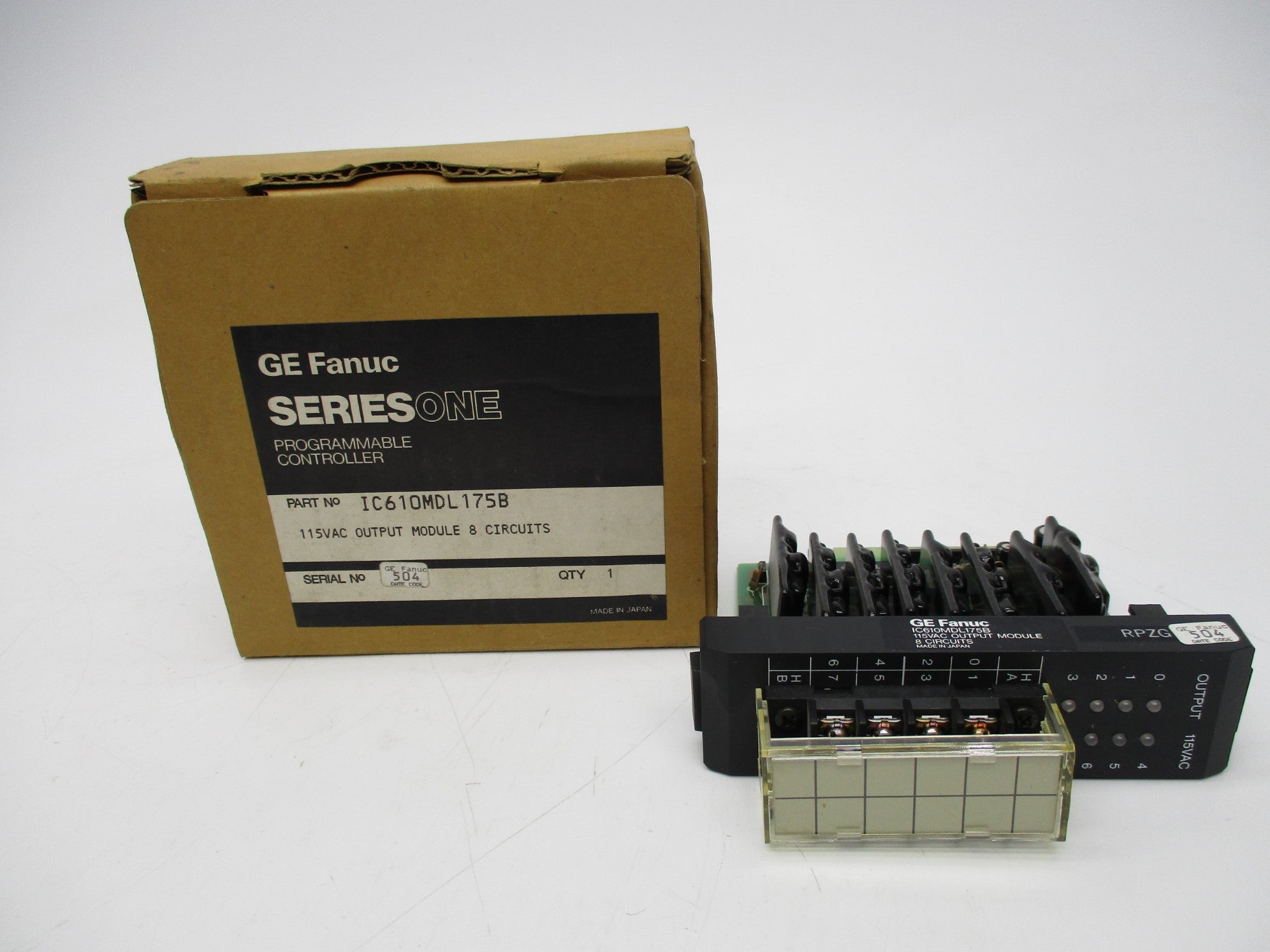 GE FANUC IC610MDL175B NSMP