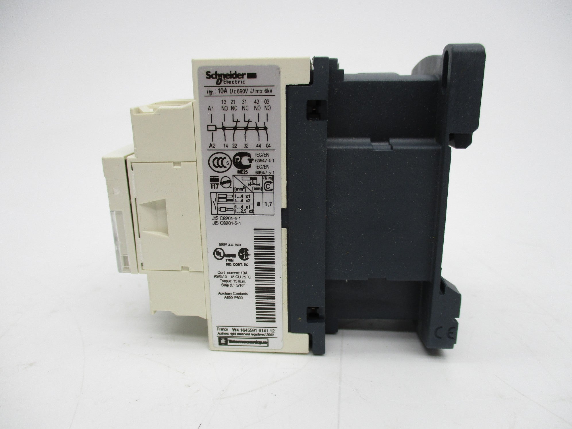 SCHNEIDER ELECTRIC CAD32G7 120V 10A NSMP