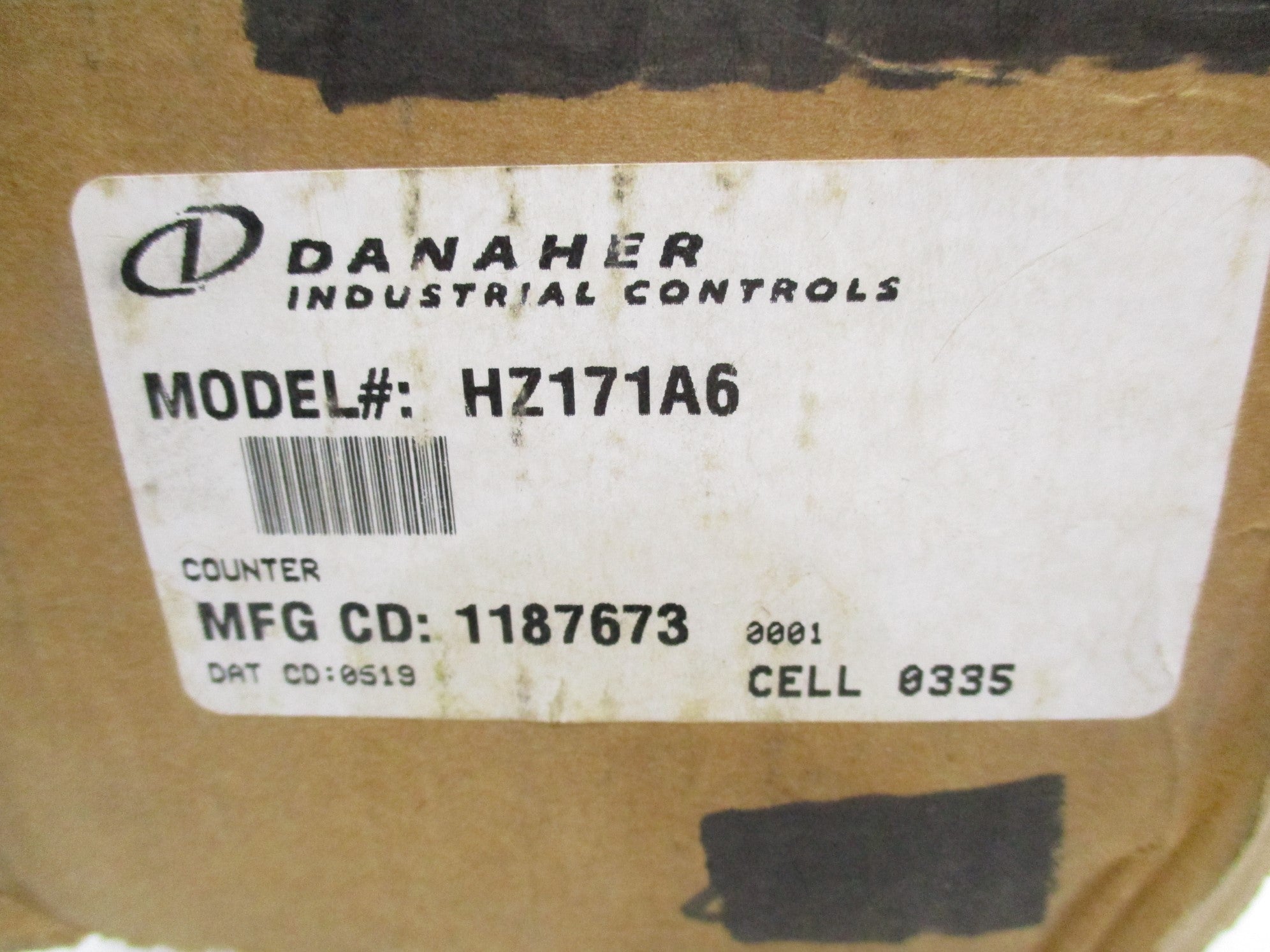DANAHER CONTROLS HZ171A6 NSMP