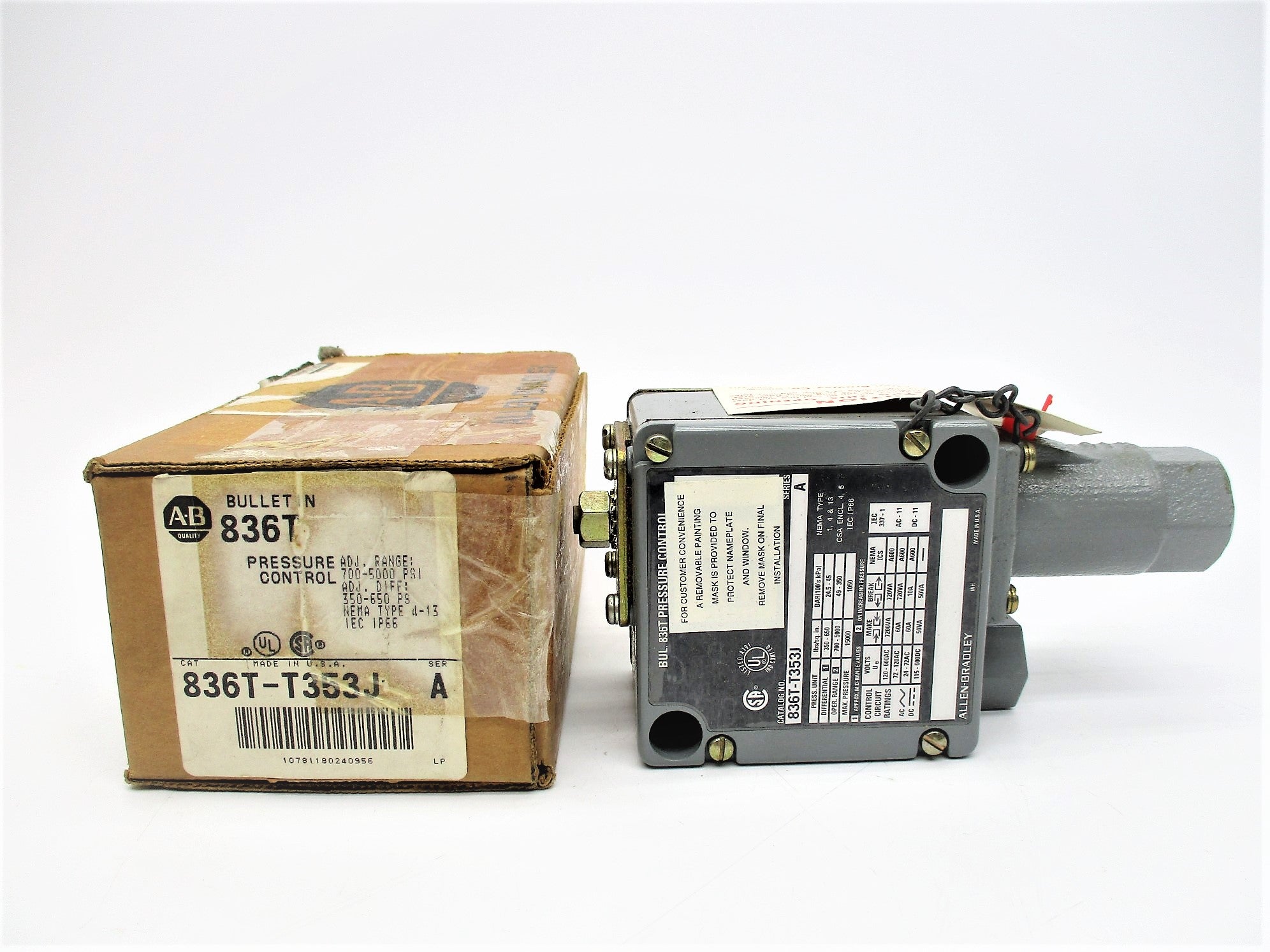 ALLEN BRADLEY 836T-T353J SER. A (BR/WH) NSMP