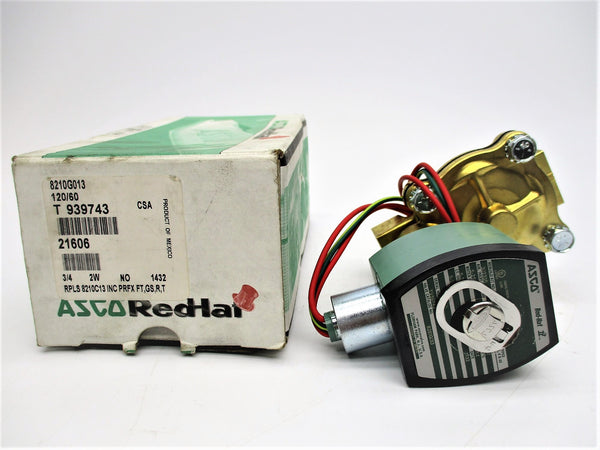 ASCO 8210G013 120V 3/4" NSMP