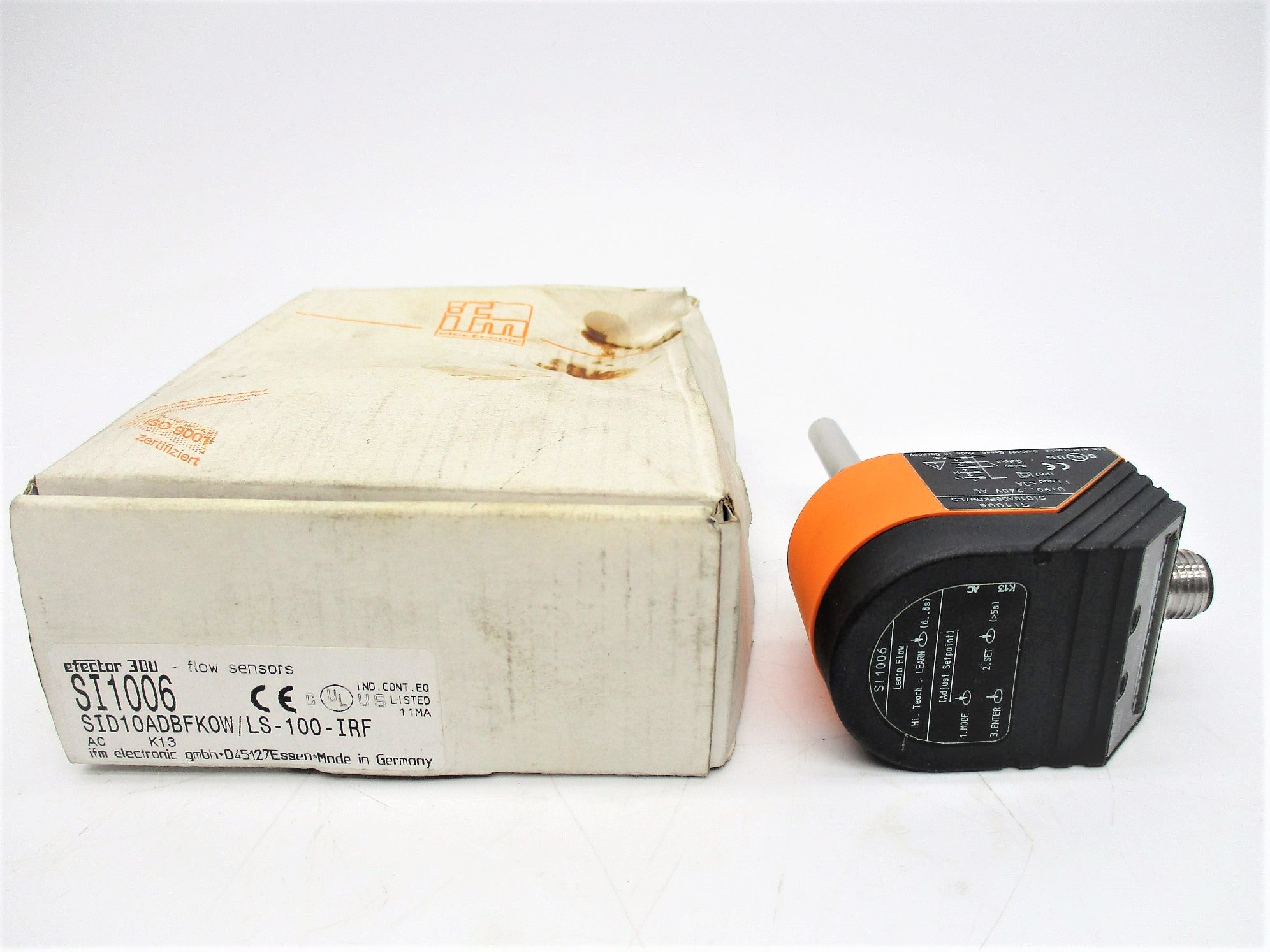 IFM EFECTOR SI1006 SID10ADBFKOW/LS-100-IRF NSMP