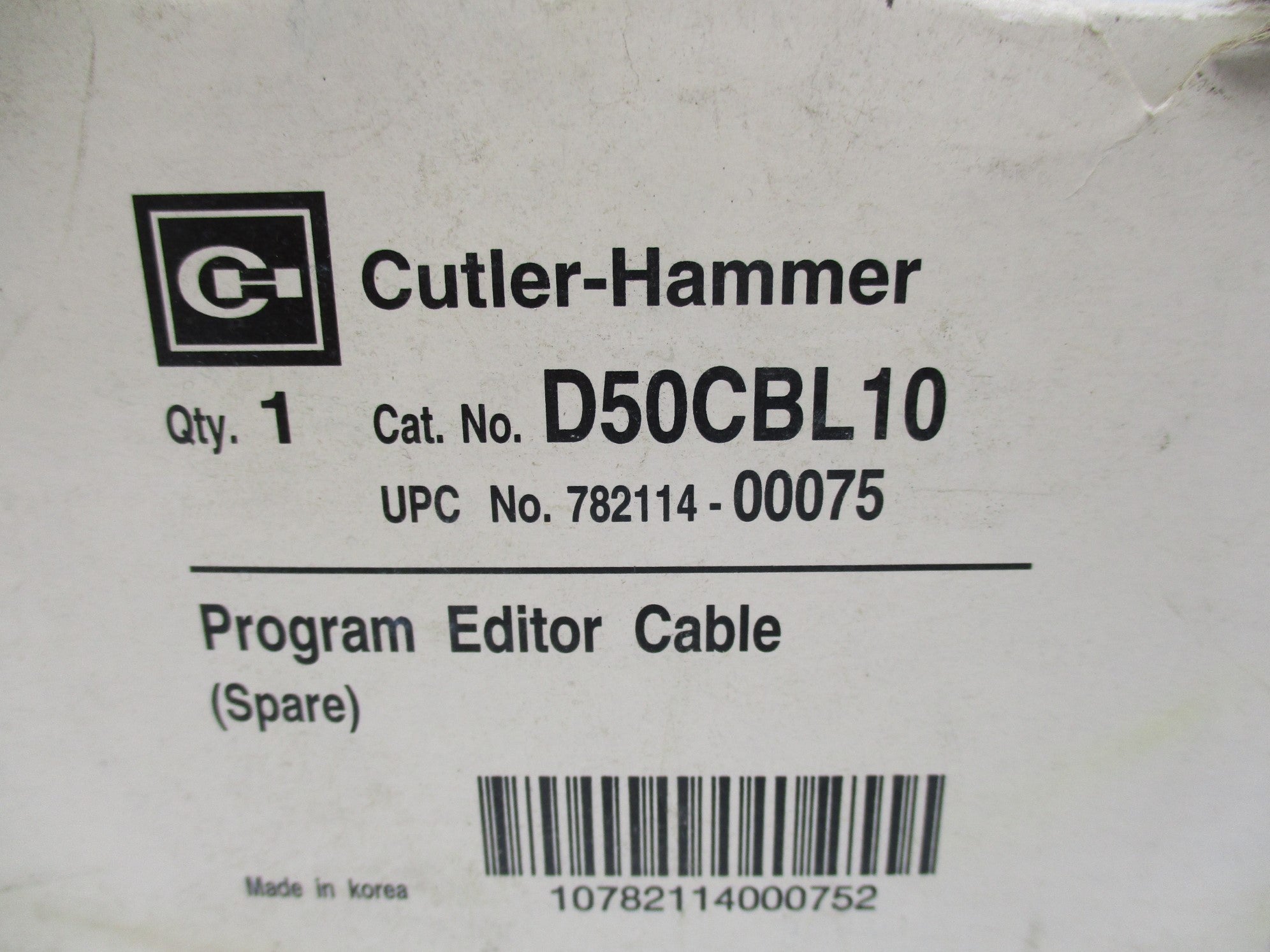 CUTLER HAMMER D50CBL10 NSMP