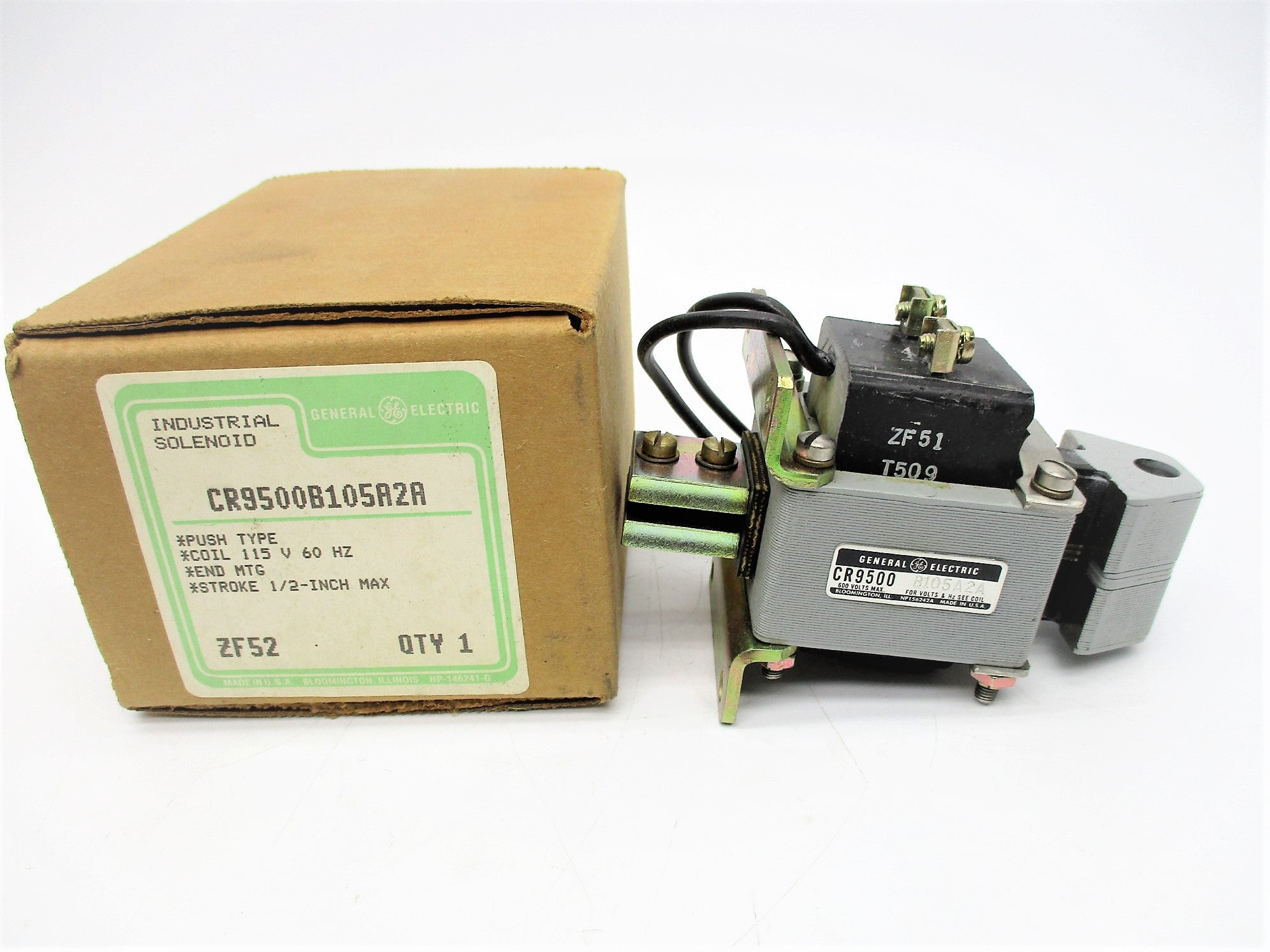 GENERAL ELECTRIC CR9500B105A2A 115V NSMP