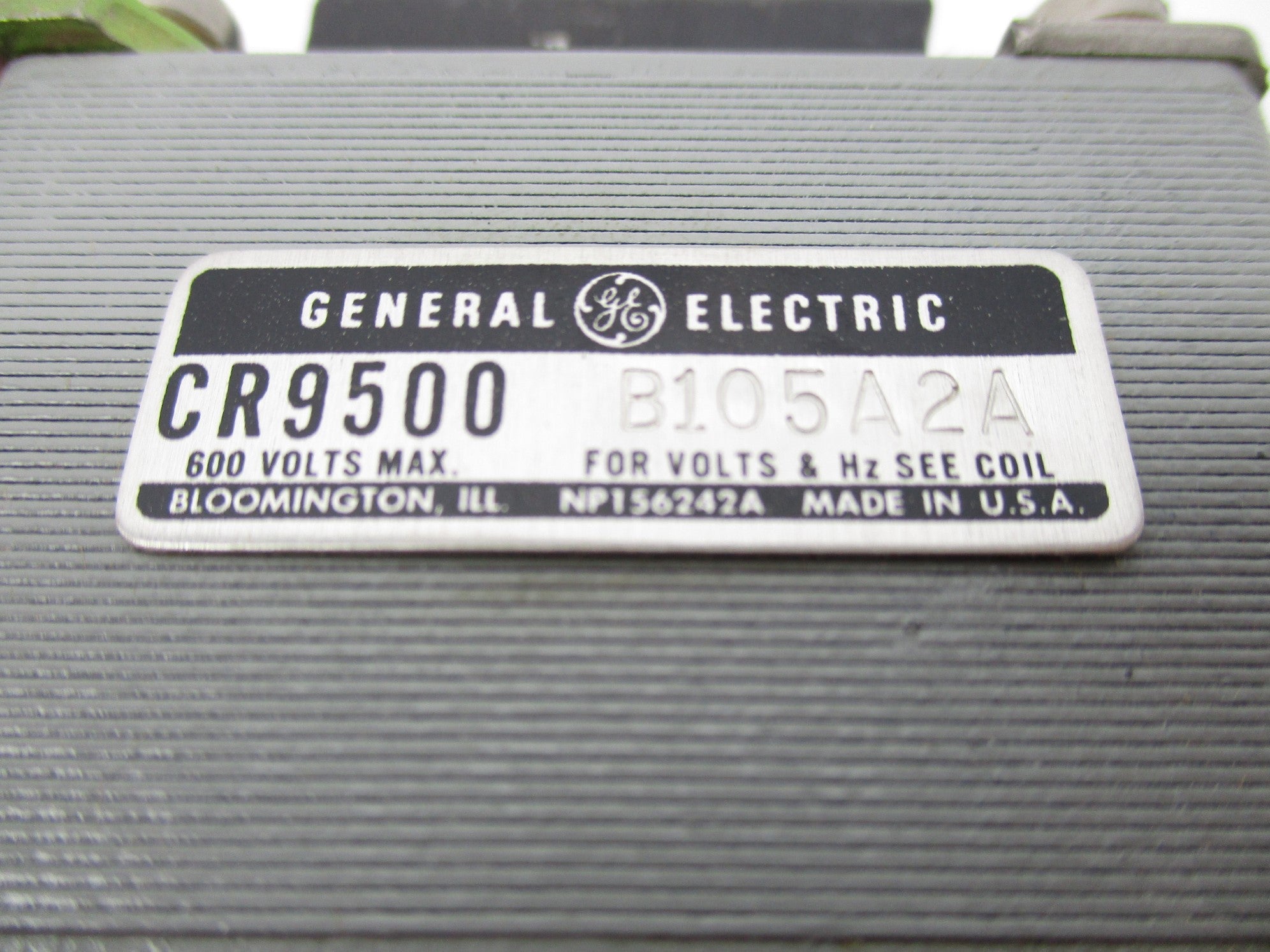 GENERAL ELECTRIC CR9500B105A2A 115V NSMP