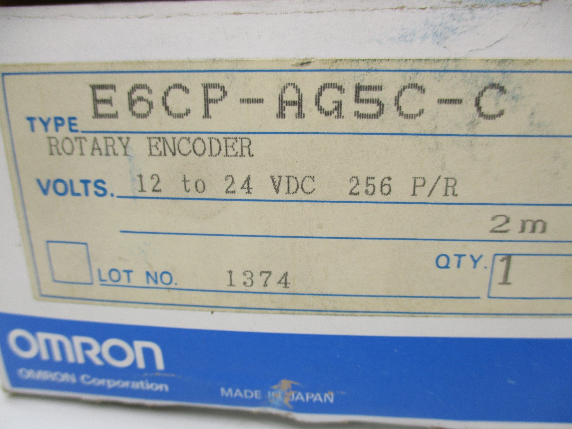 OMRON E6CP-AG5C-C NSMP