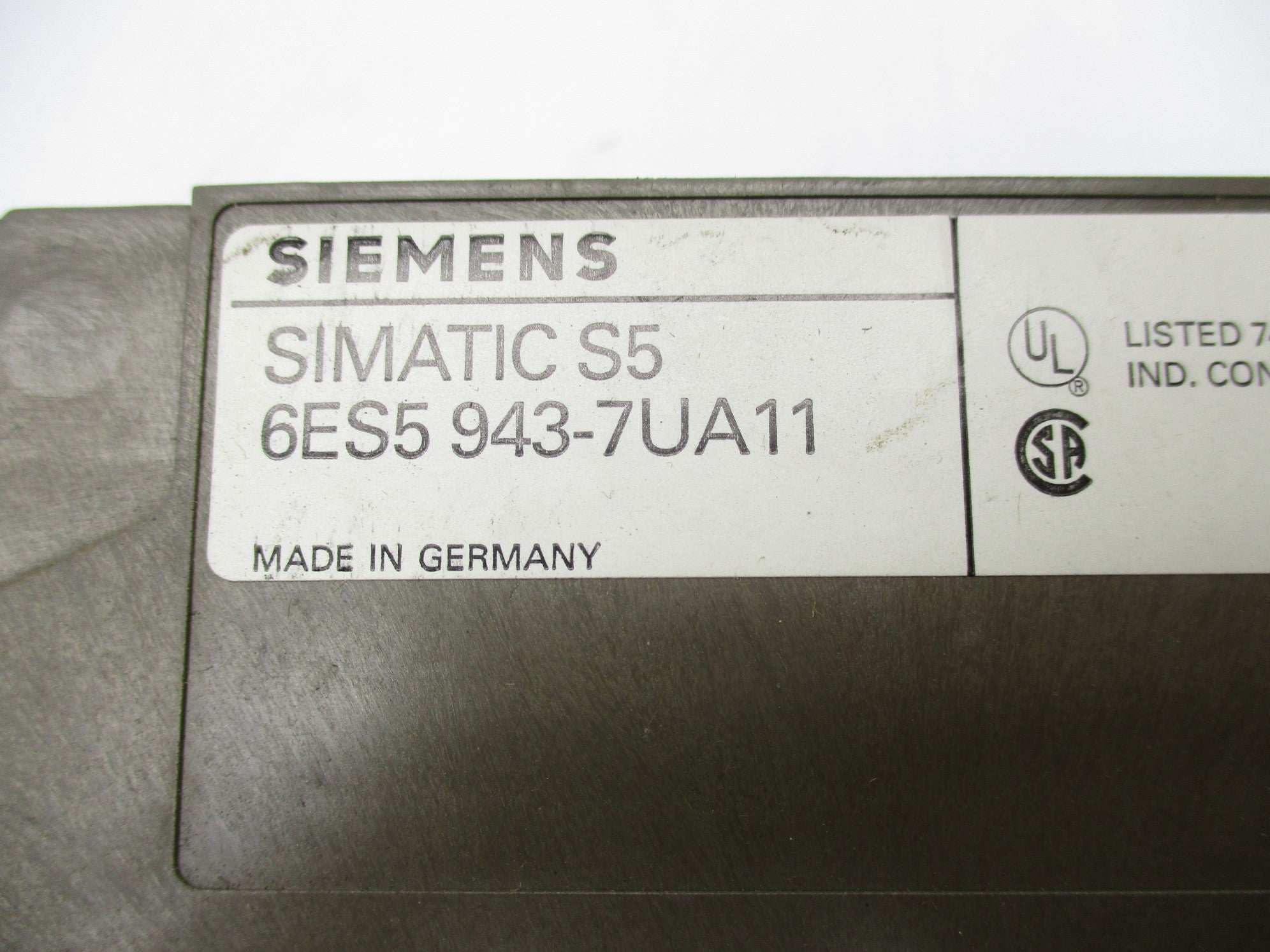 SIEMENS 6ES5 943-7UA11 UNMP