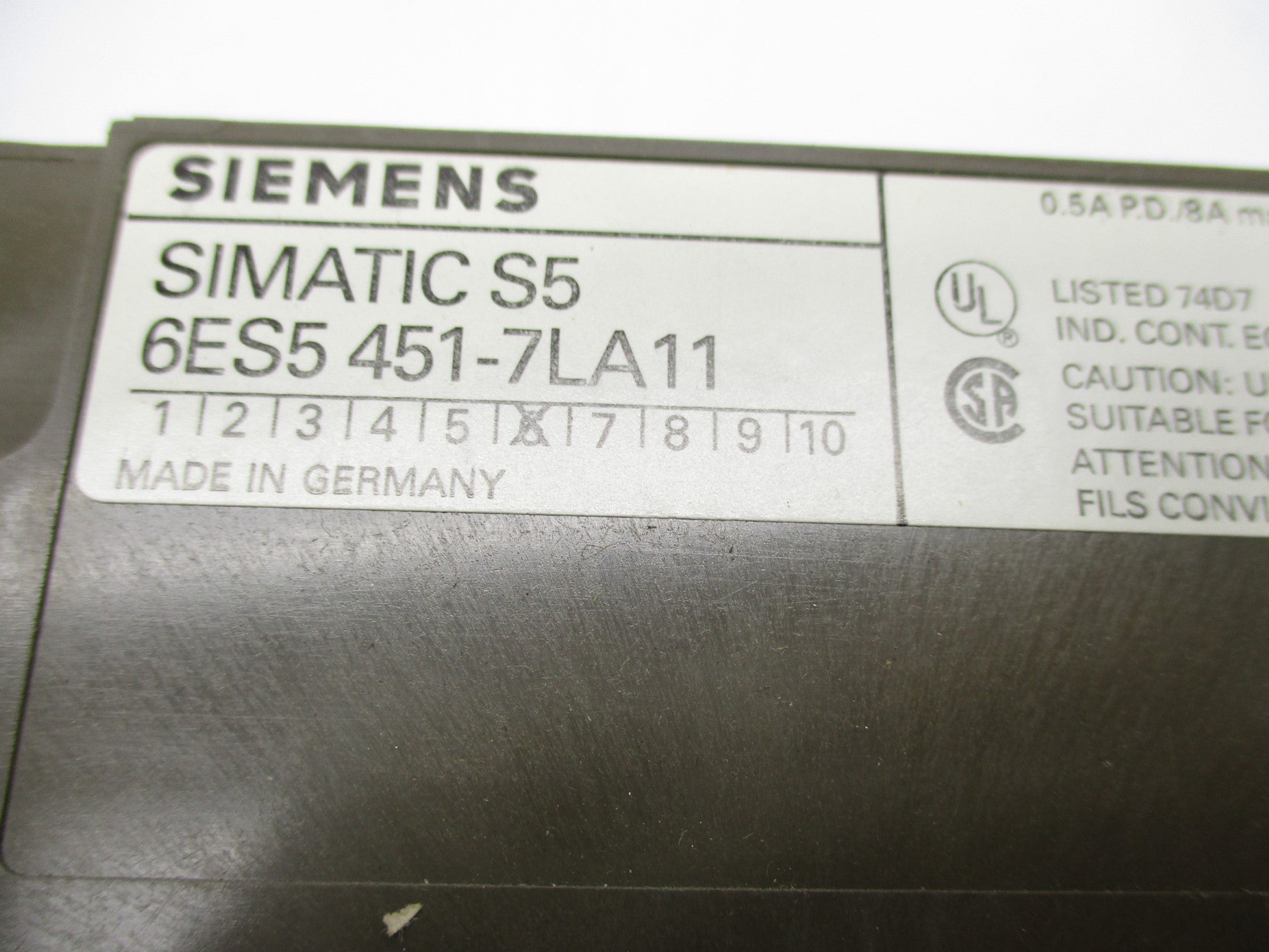 SIEMENS 6ES5451-7LA11 NSMP
