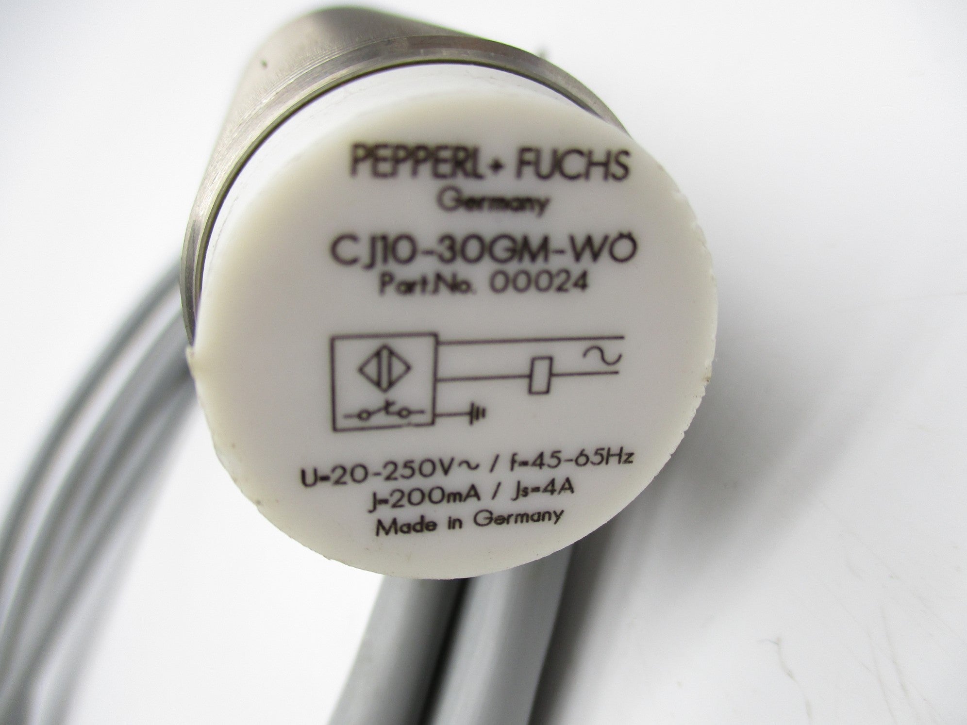 PEPPERL+FUCHS CJ10-30GM-WO NSNP