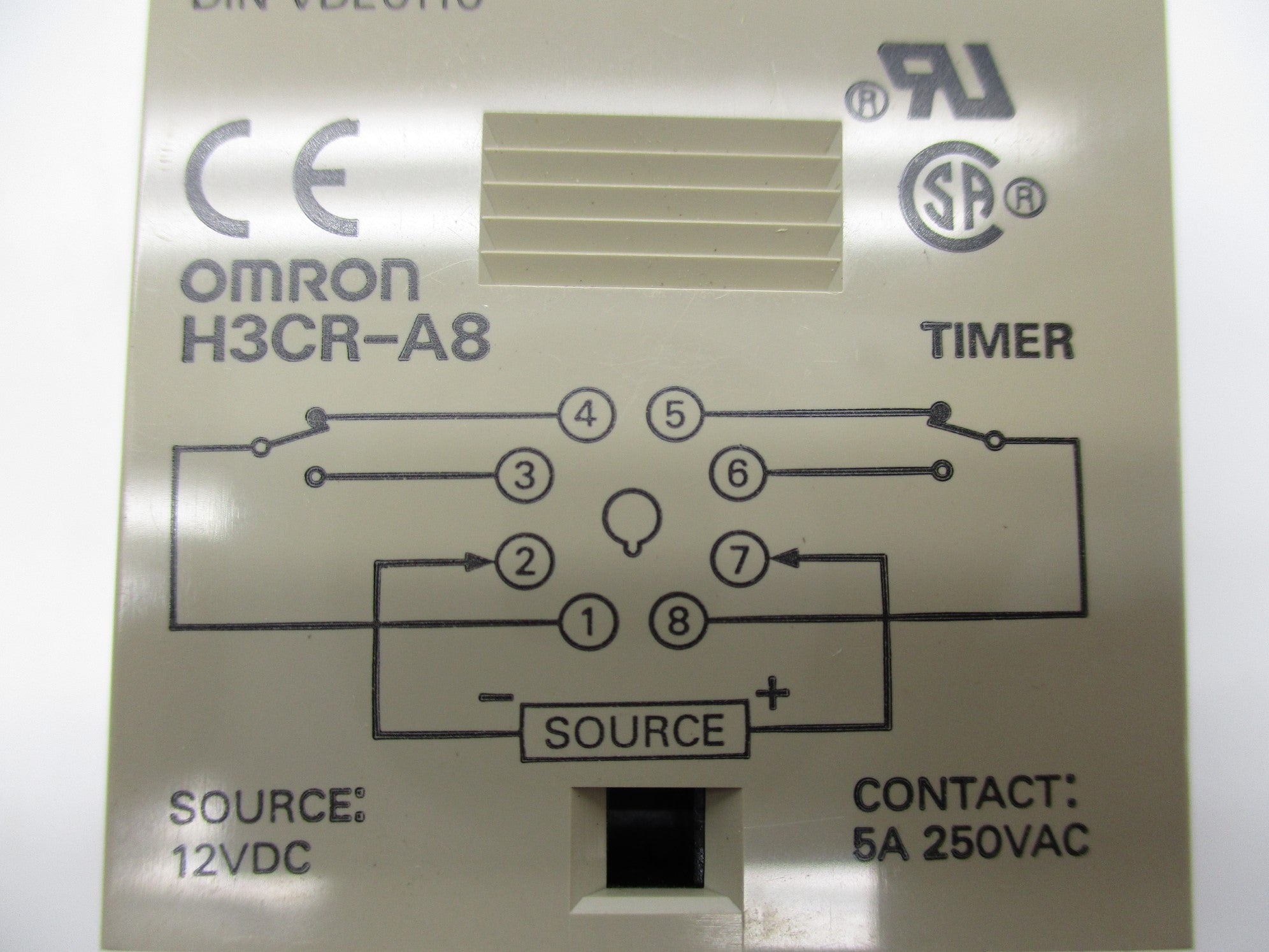 OMRON H3CR-A8 12VDC NSMP