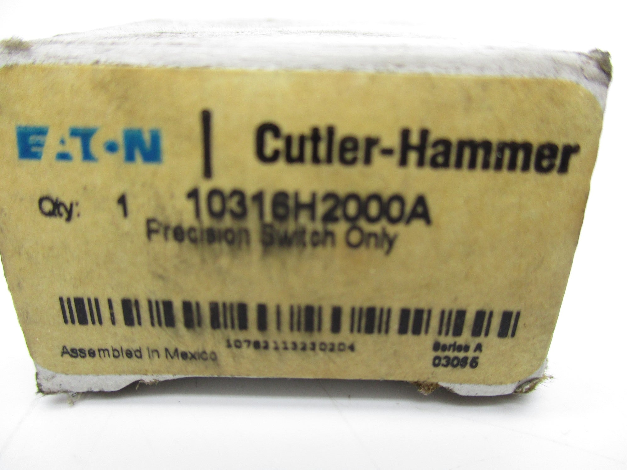 CUTLER HAMMER 10316H2000A NSMP