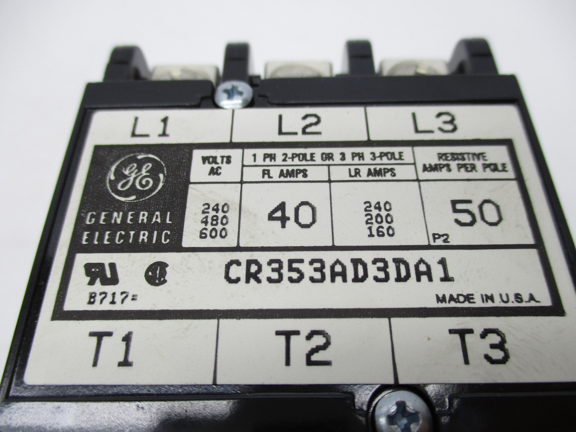 GENERAL ELECTRIC CR353AD3DA1 NSMP