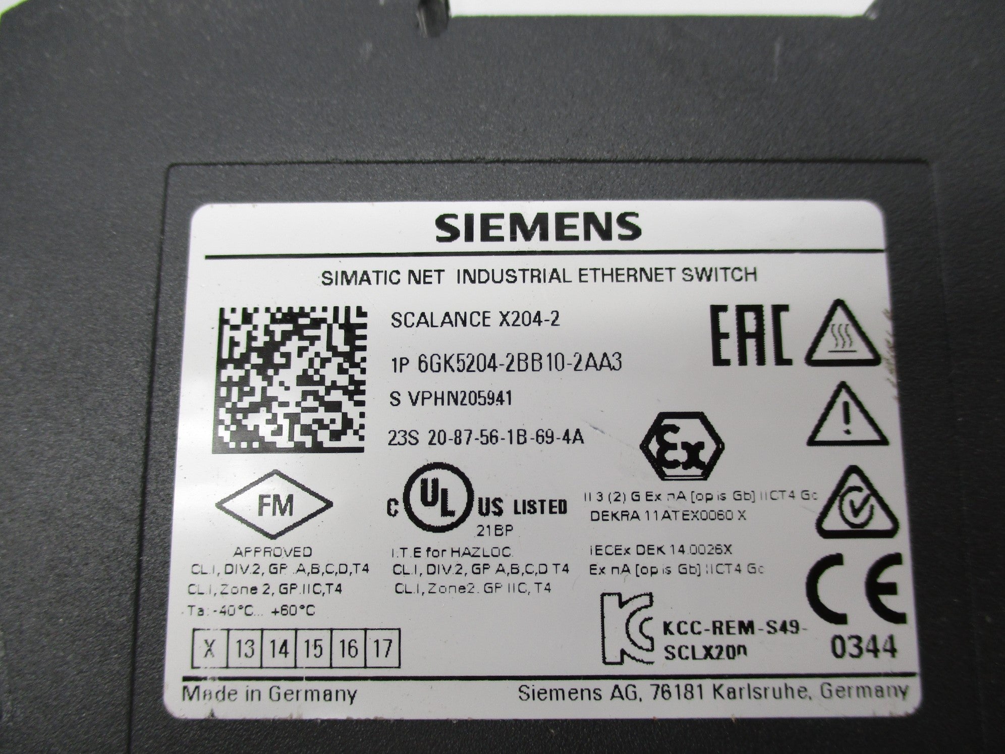 SIEMENS 6GK5204-2BB10-2AA3 NSNP