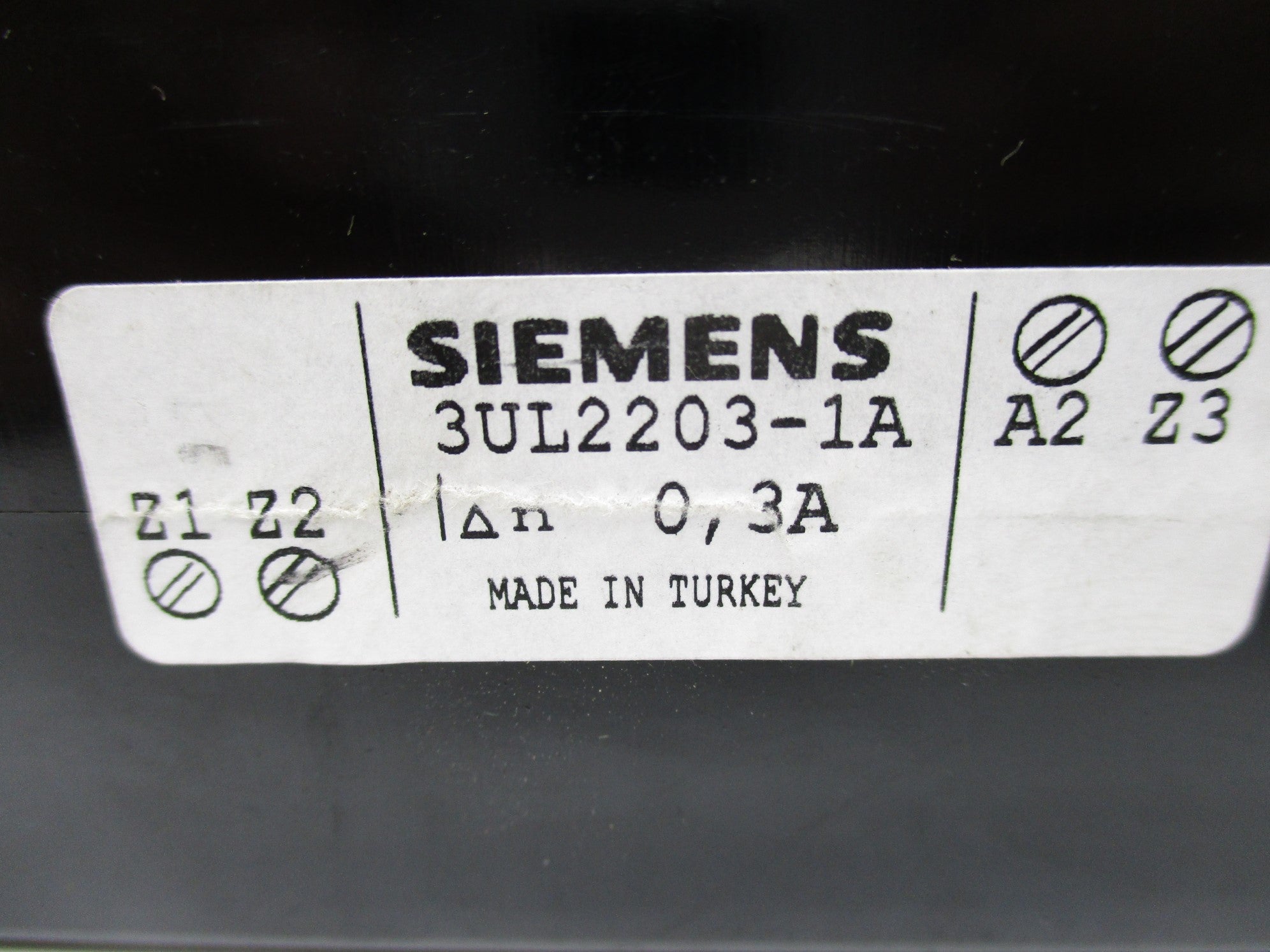 SIEMENS 3UL2203-1A NSNP