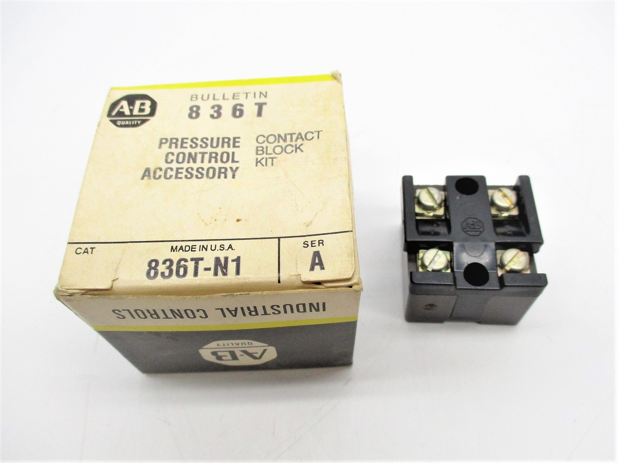 INDUSTRIAL SPARE PART 836T-N1 SER. A (BK/YL) NSMP