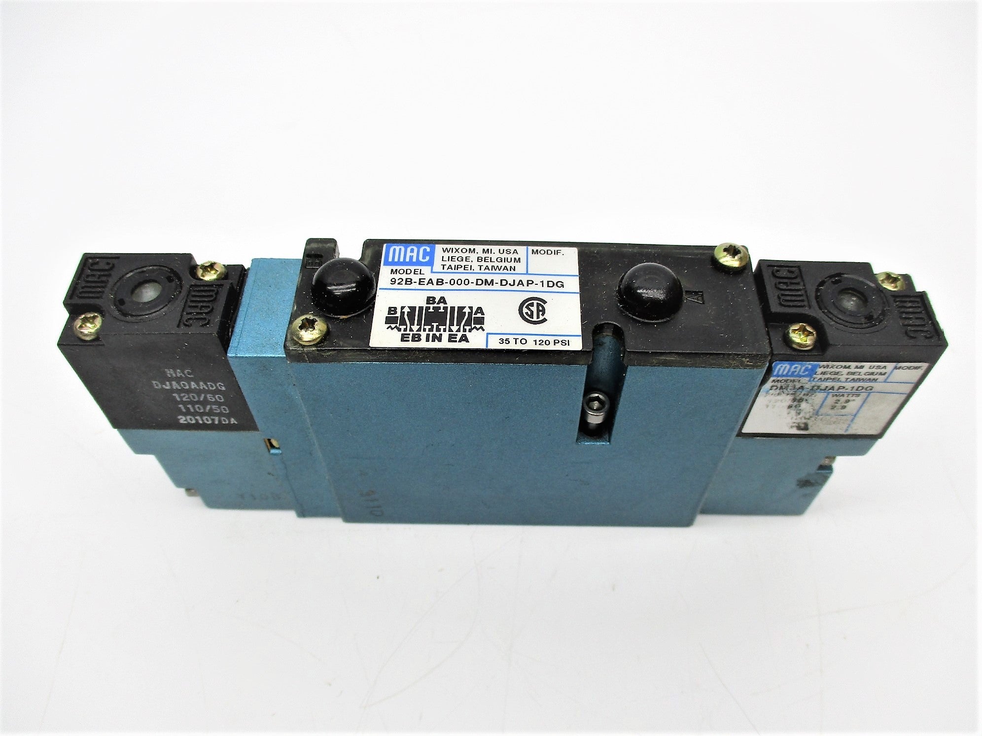 MAC 92B-EAB-000-DM-DJAP-1DG 120/60 110/50 NSNP