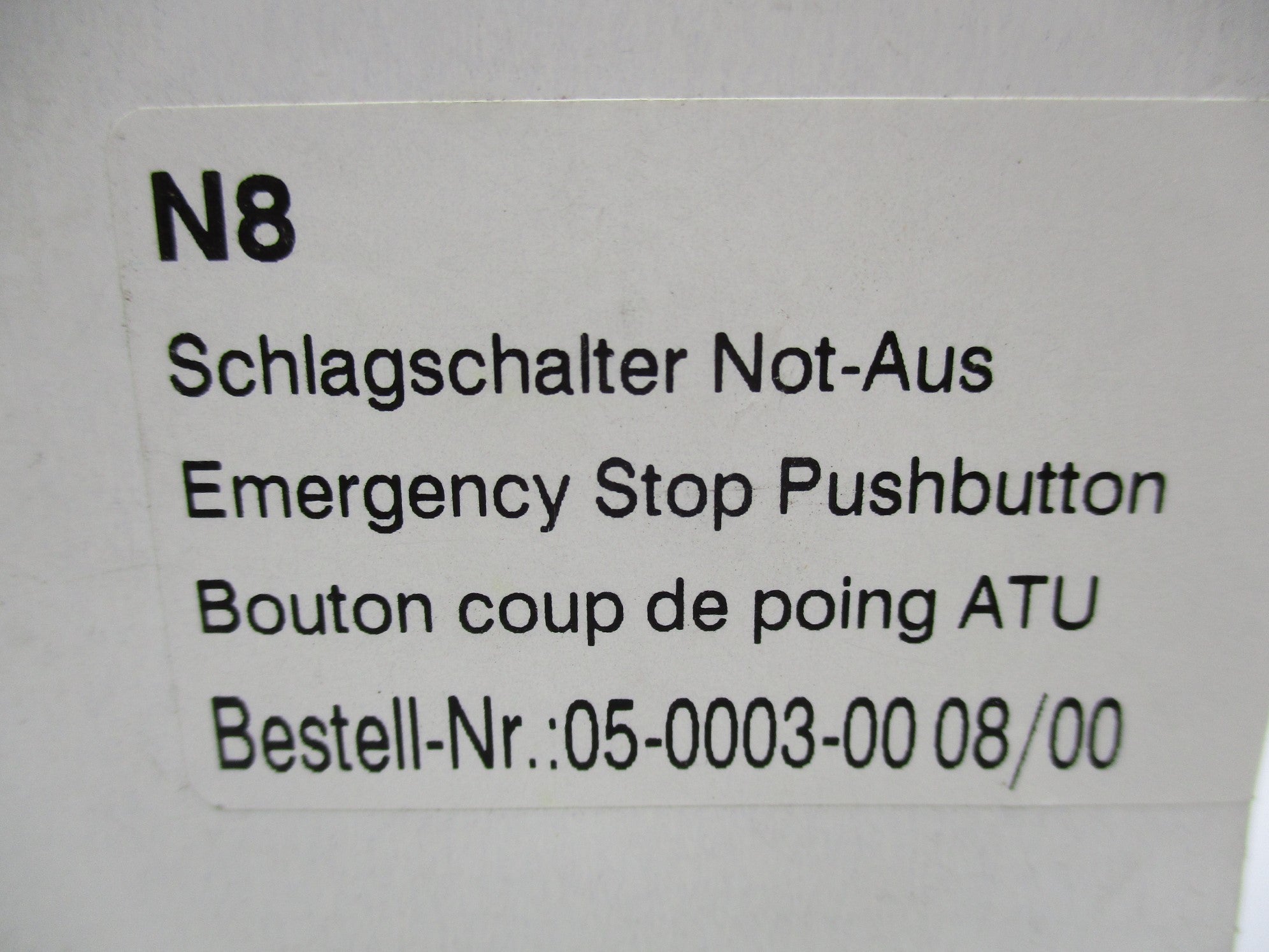 BARTEC 05-0003-0008/00 NSMP